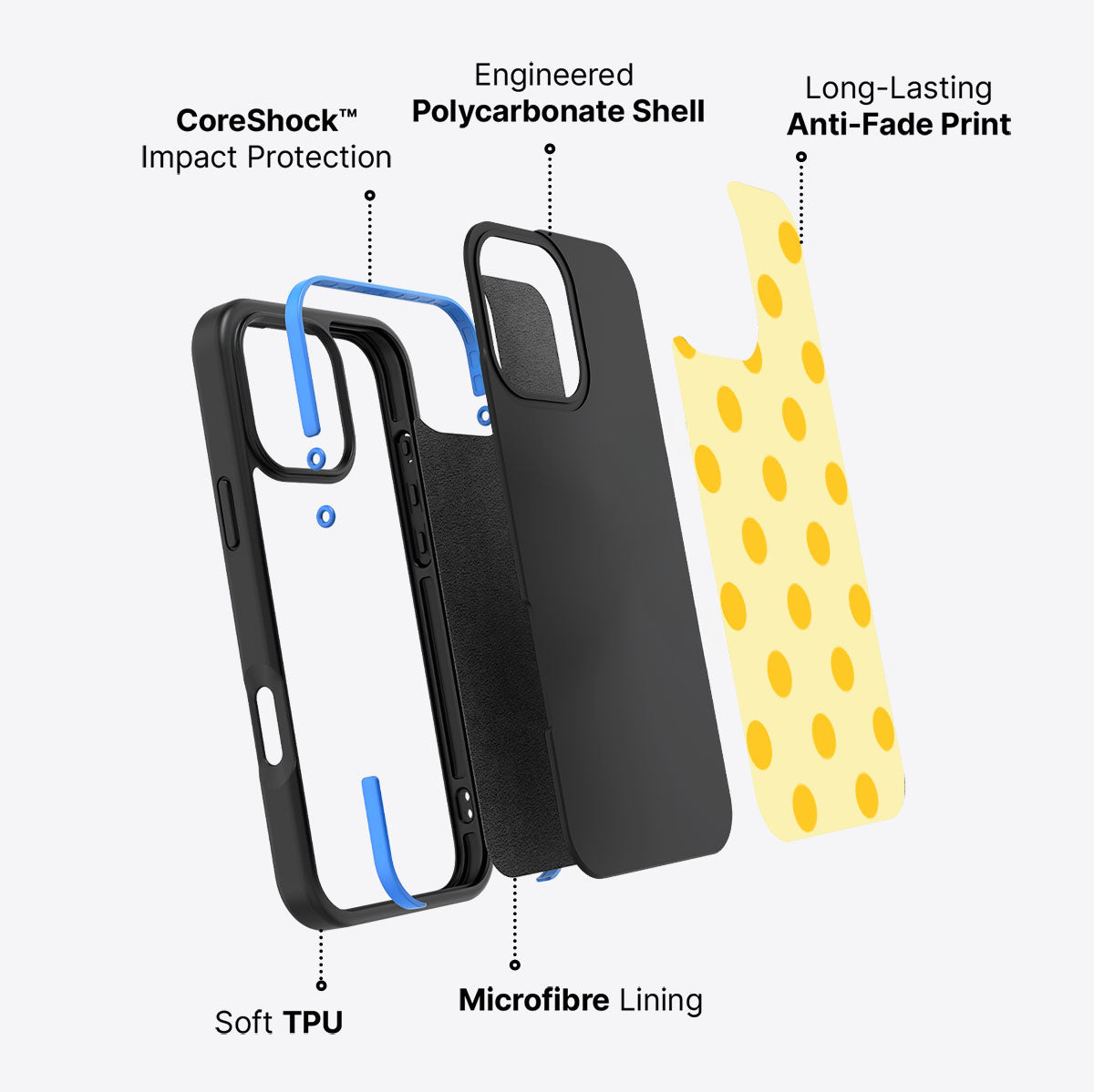 Bitter Lemoande - iPhone 16 Pro Max Case #case type_core (non magsafe)