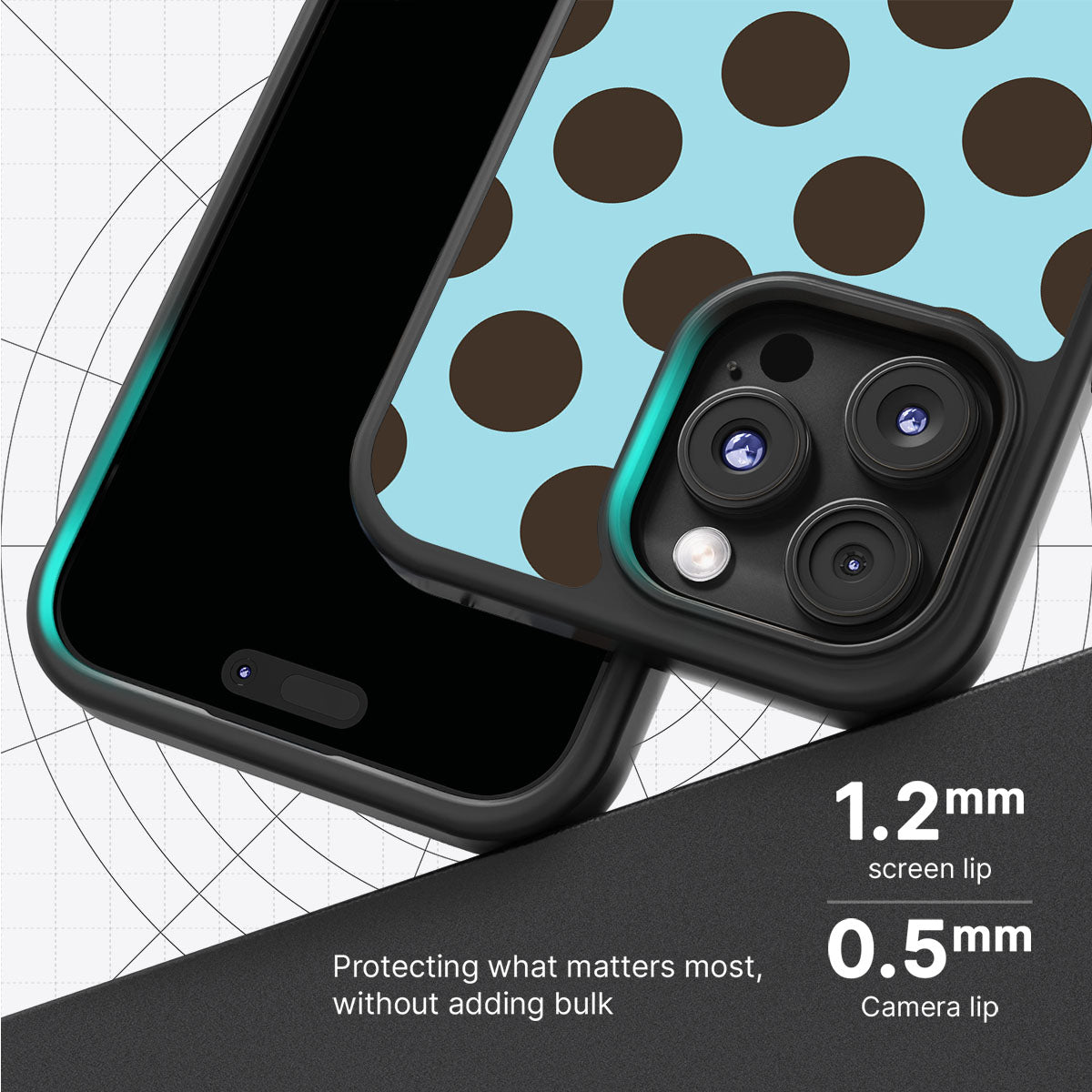 Blue Mocha - iPhone 16 Pro Max Case #case type_core (magsafe), #case type_core (non magsafe)