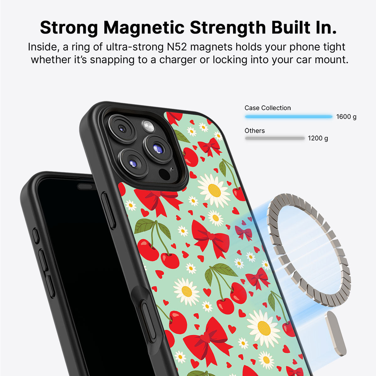 Blushing Bows - iPhone 16 Pro Max Case