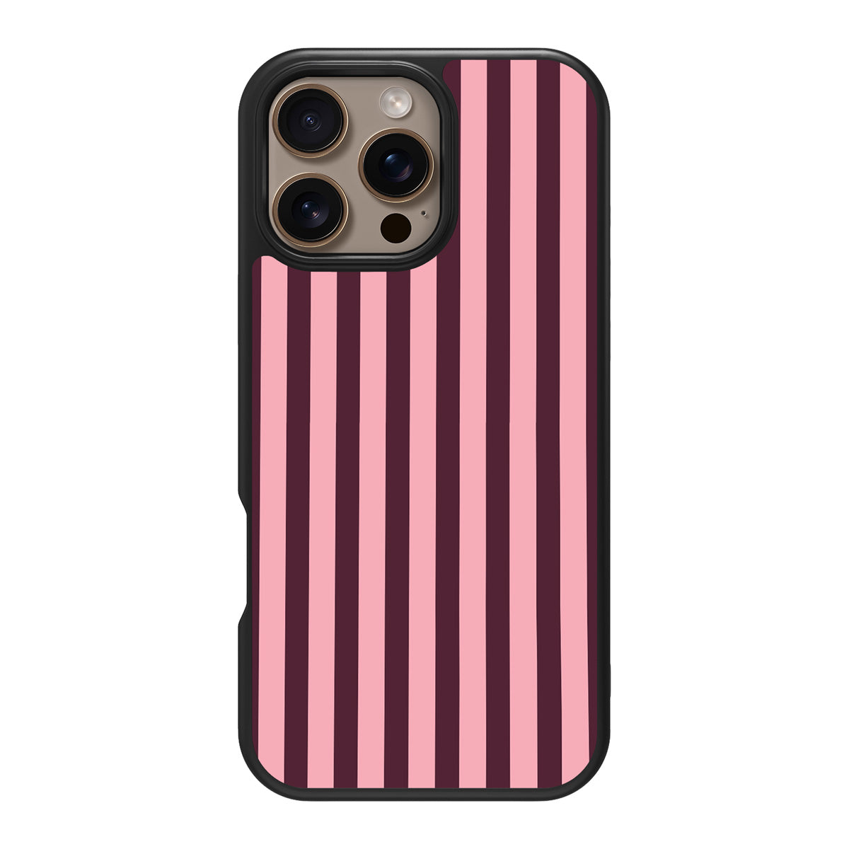 Claret Awning design back view – iPhone 16 Pro Max case