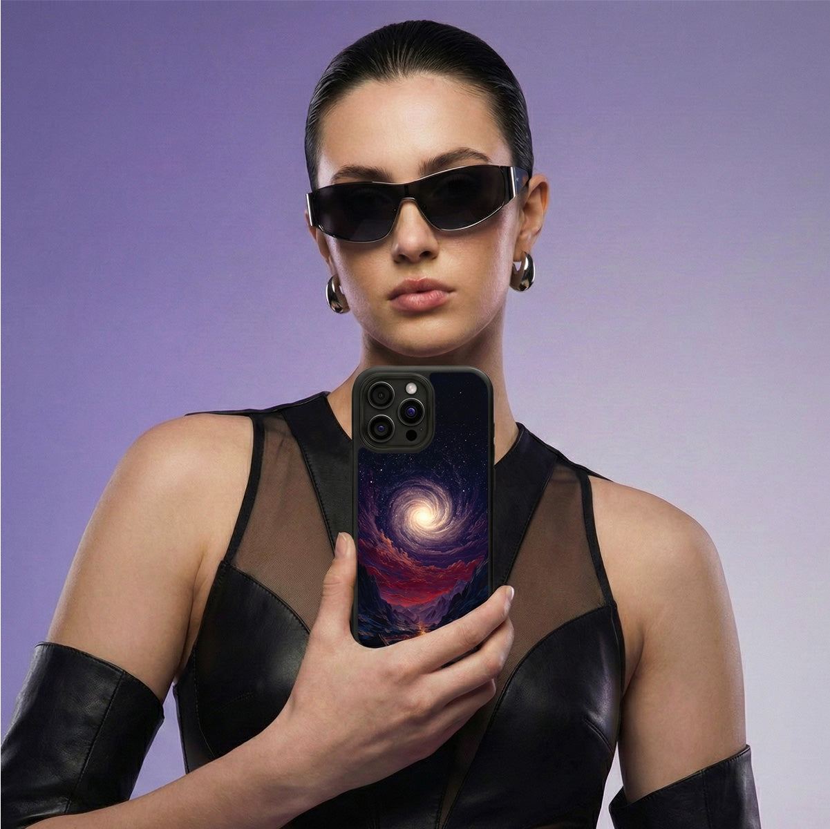 Cosmic Vortex - iPhone 16 Pro Max Case