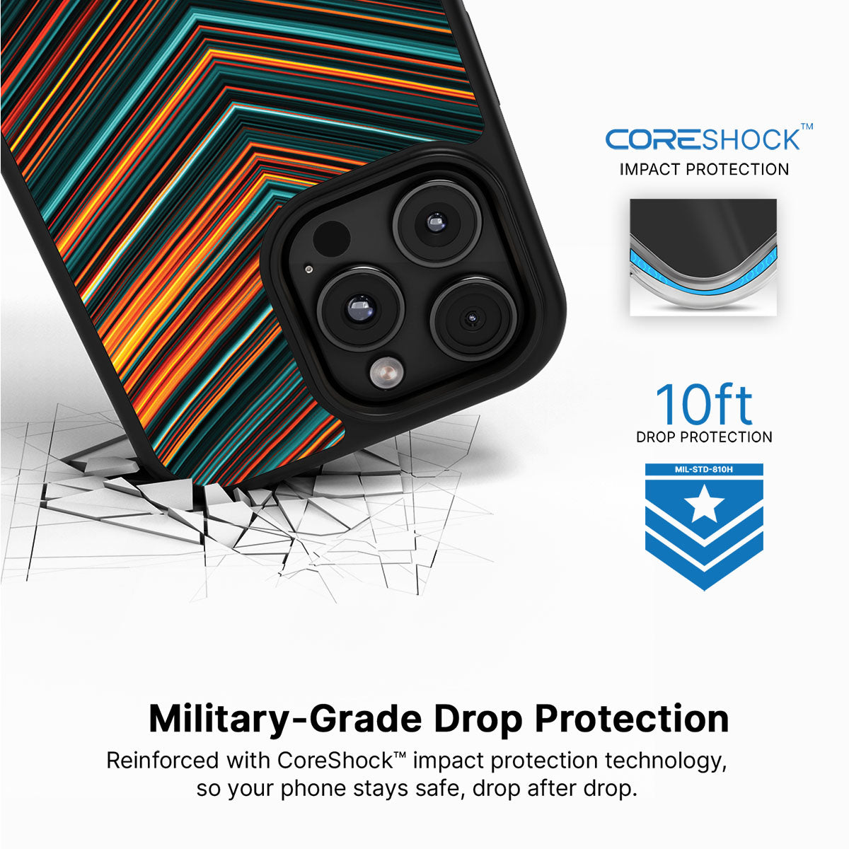 Deep Tech - iPhone 16 Pro Max Case #case type_core (magsafe), #case type_core (non magsafe)