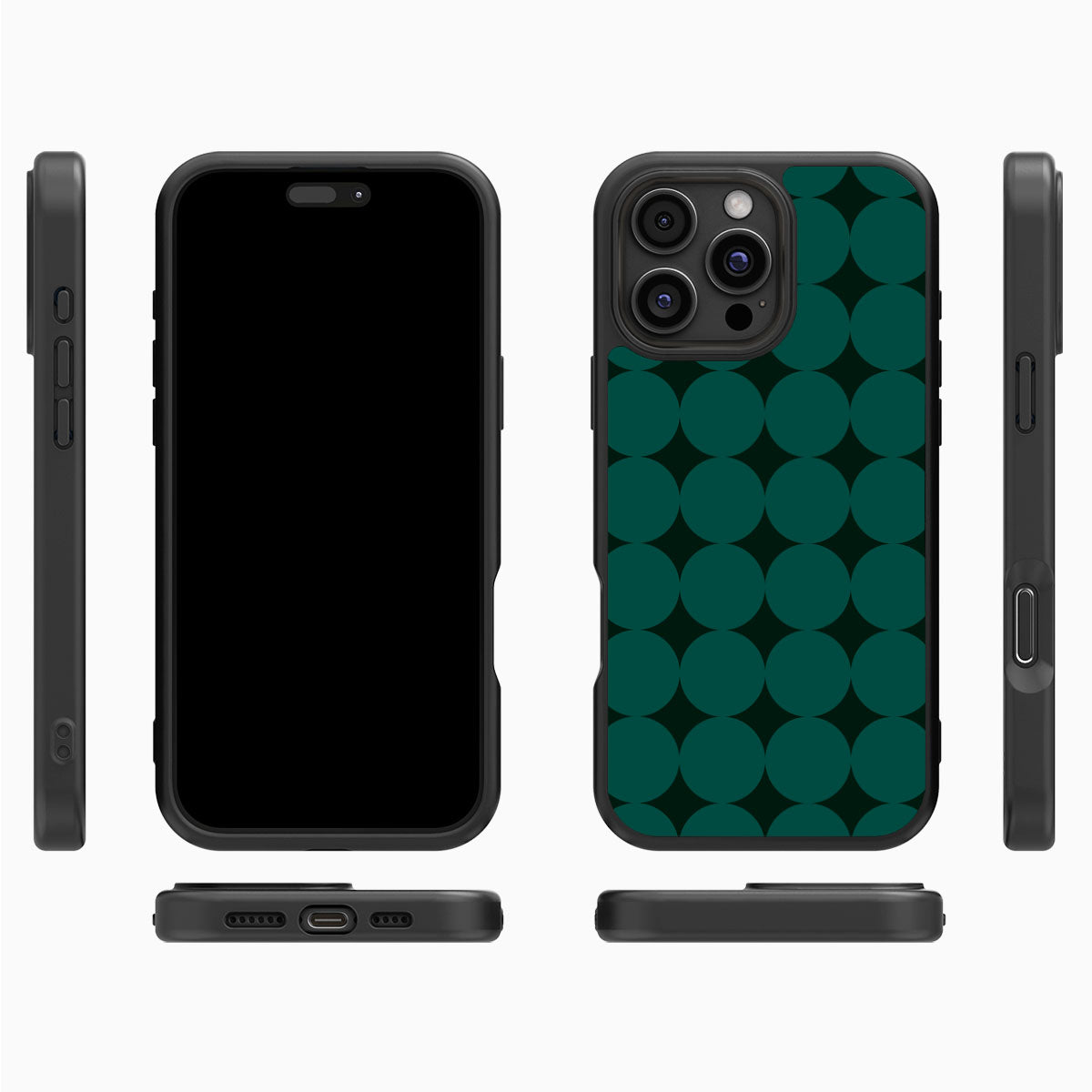 Emerald Bed - iPhone 16 Pro Max Case #case type_core (magsafe), #case type_core (non magsafe)