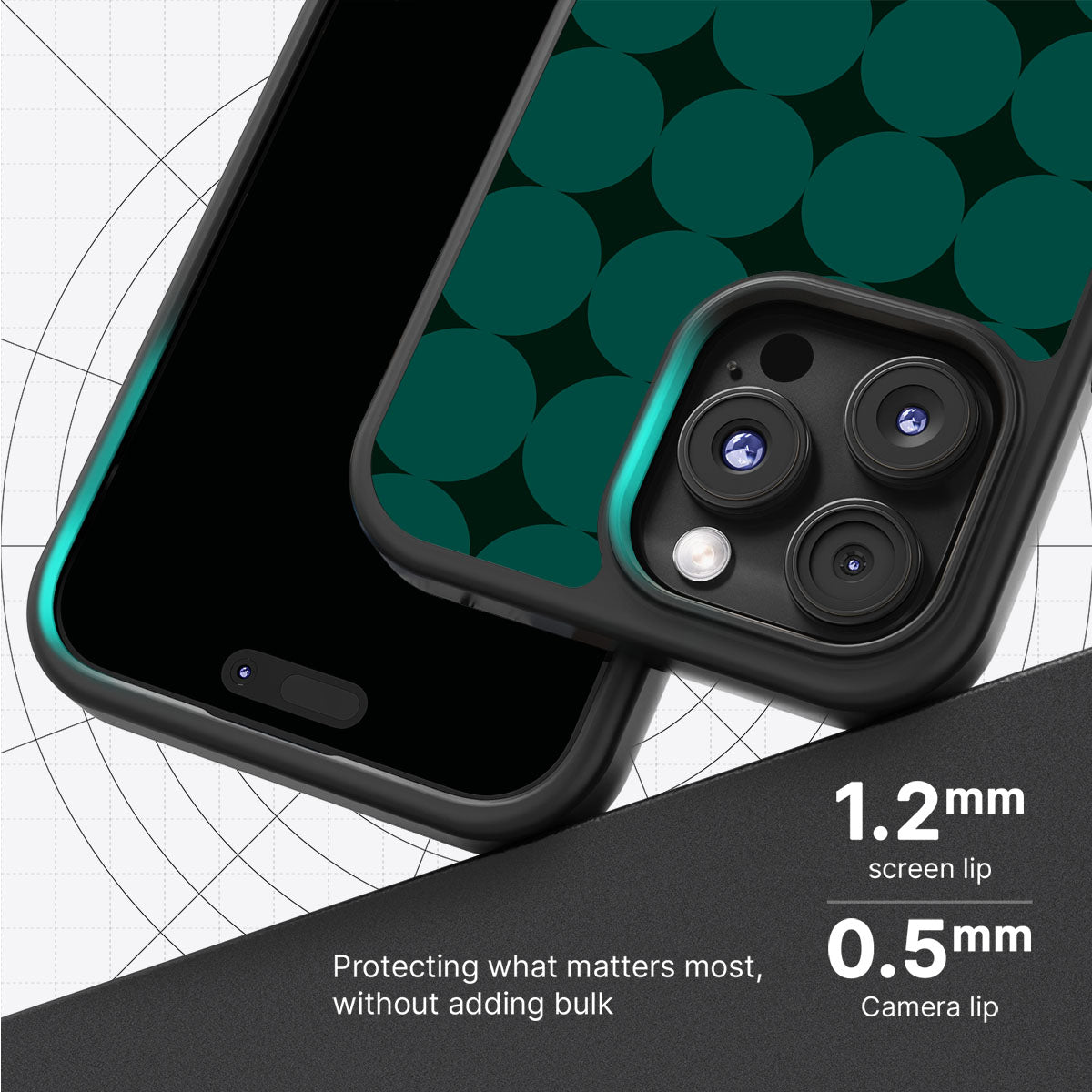 Emerald Bed - iPhone 16 Pro Max Case #case type_core (magsafe), #case type_core (non magsafe)