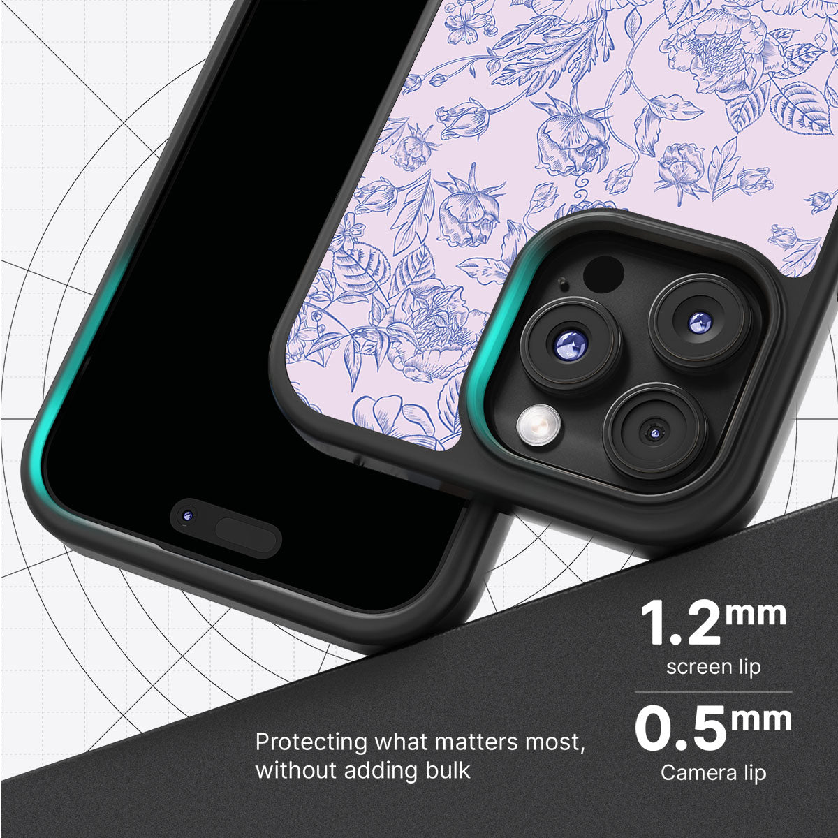 Etched Botanics - iPhone 16 Pro Max Case