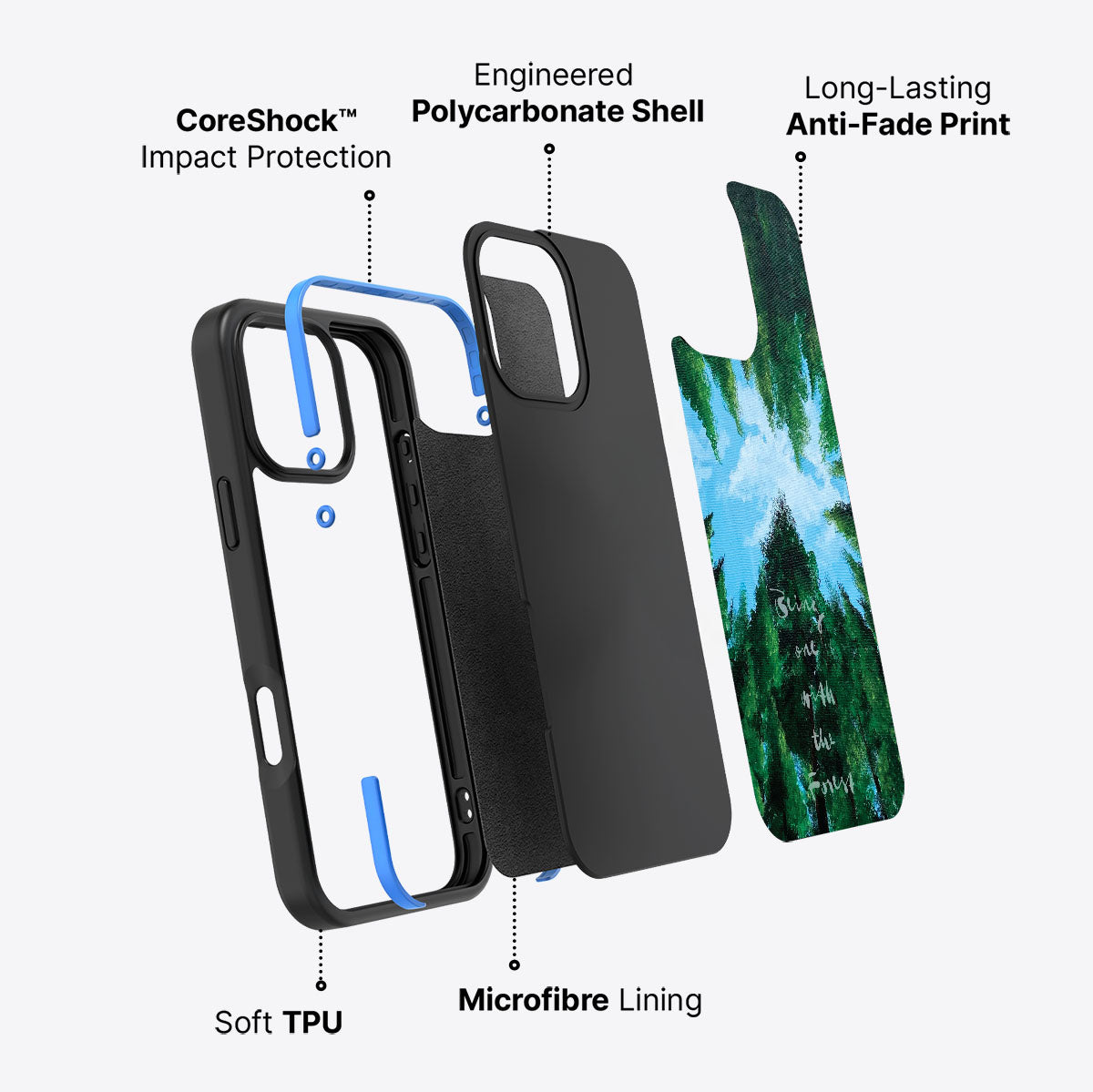 Forest Bathing - iPhone 16 Pro Max Case 4 #case type_core (non magsafe)