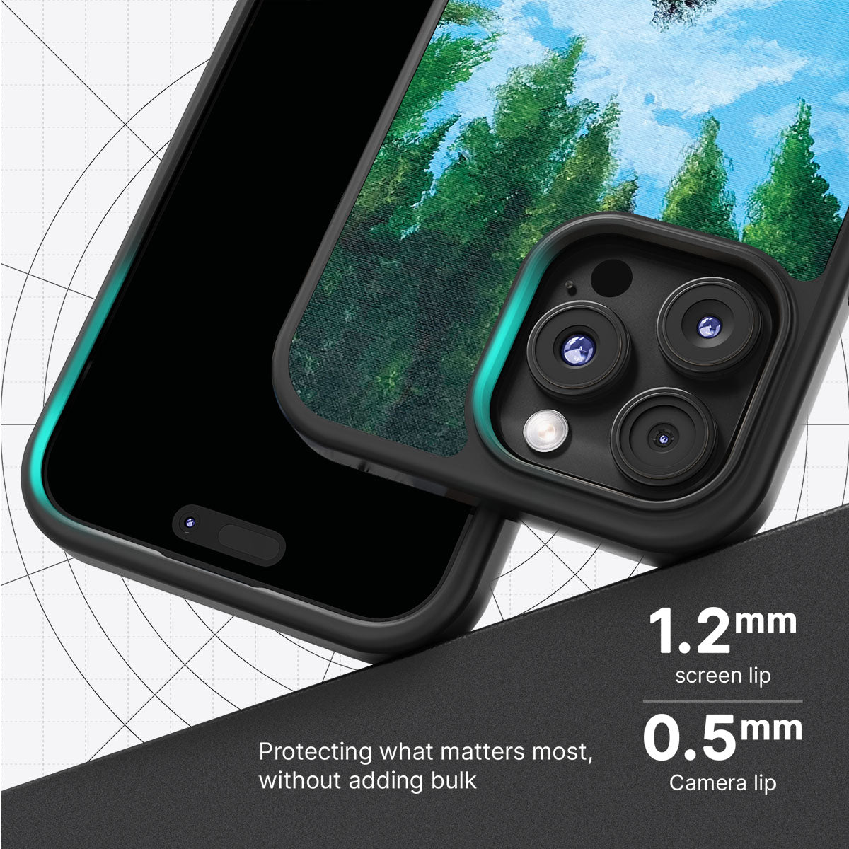 Forest Bathing - iPhone 16 Pro Max Case 8 #case type_core (magsafe), #case type_core (non magsafe)