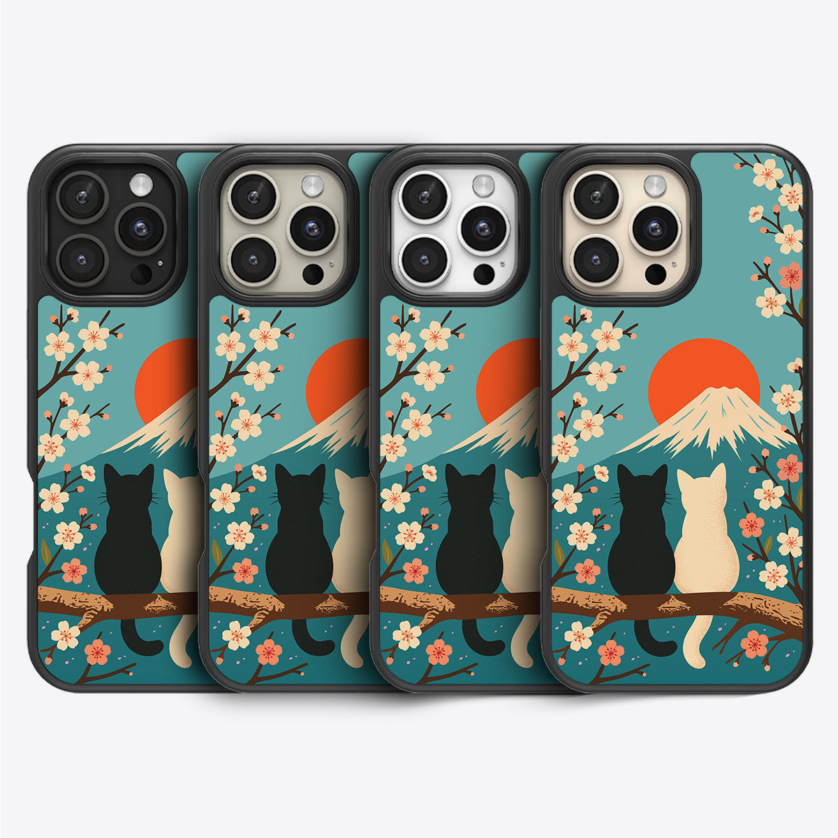 Fuji Cats - iPhone 16 Pro Max Case