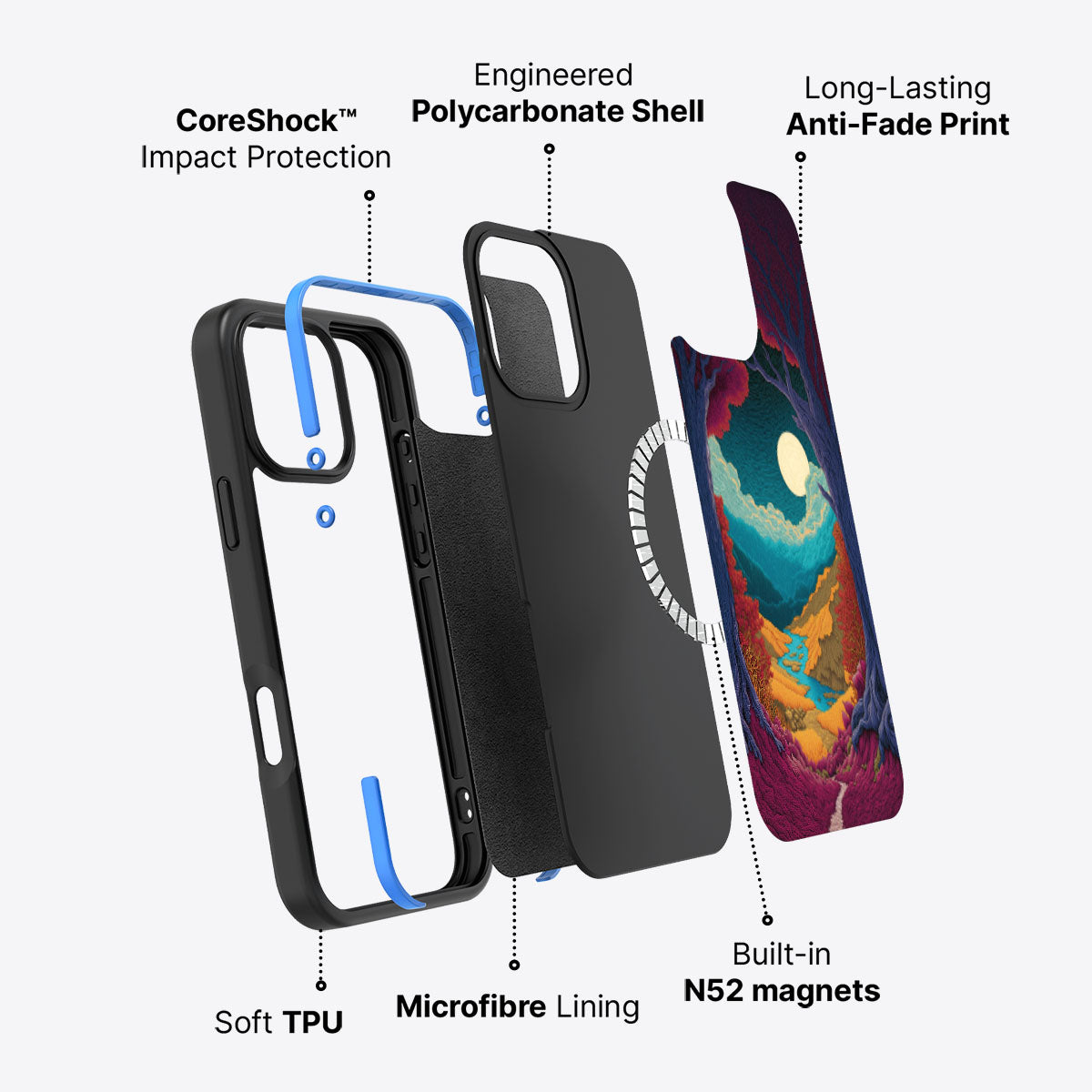 iPhone 16 Pro Max Case with MagSafe – Harvest Moon