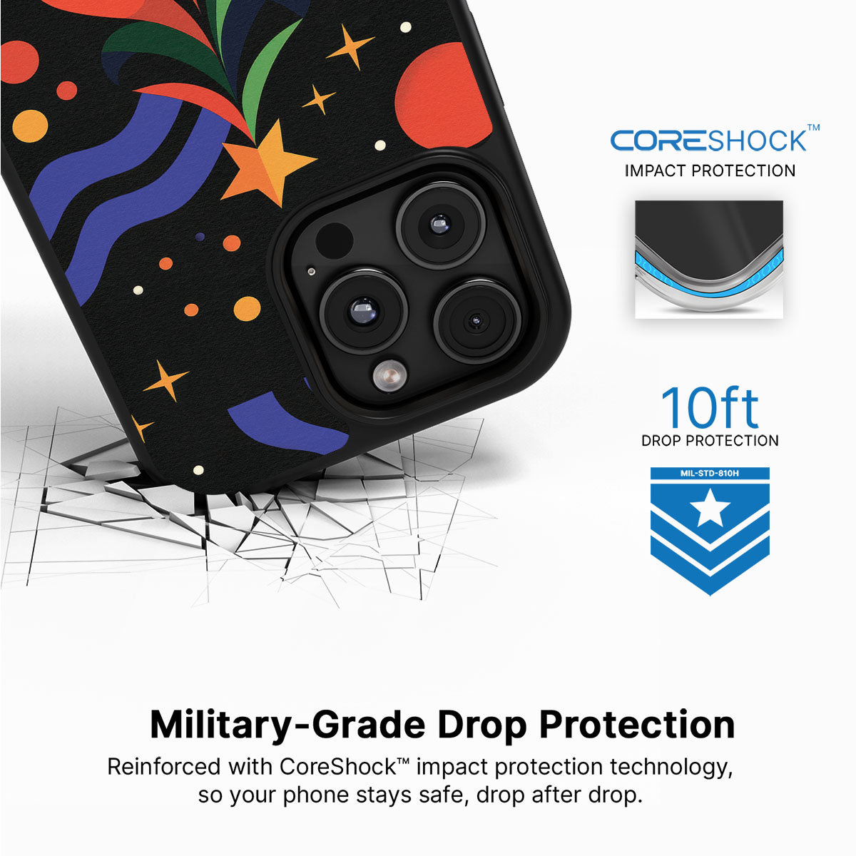 Jazz Jingles - iPhone 16 Pro Max Case #case type_core (magsafe), #case type_core (non magsafe)