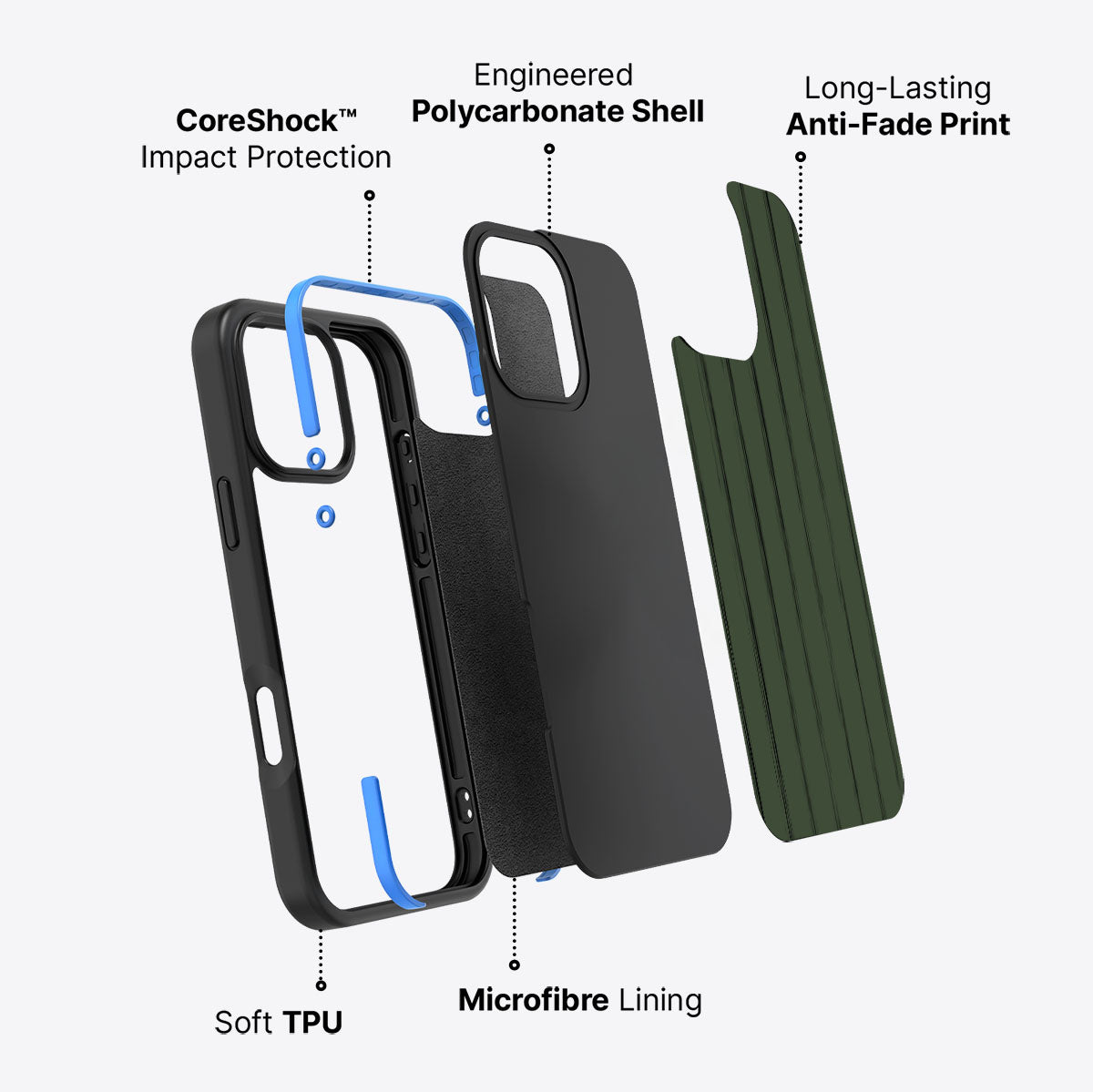Jungle Rule - iPhone 16 Pro Max Case #case type_core (non magsafe)