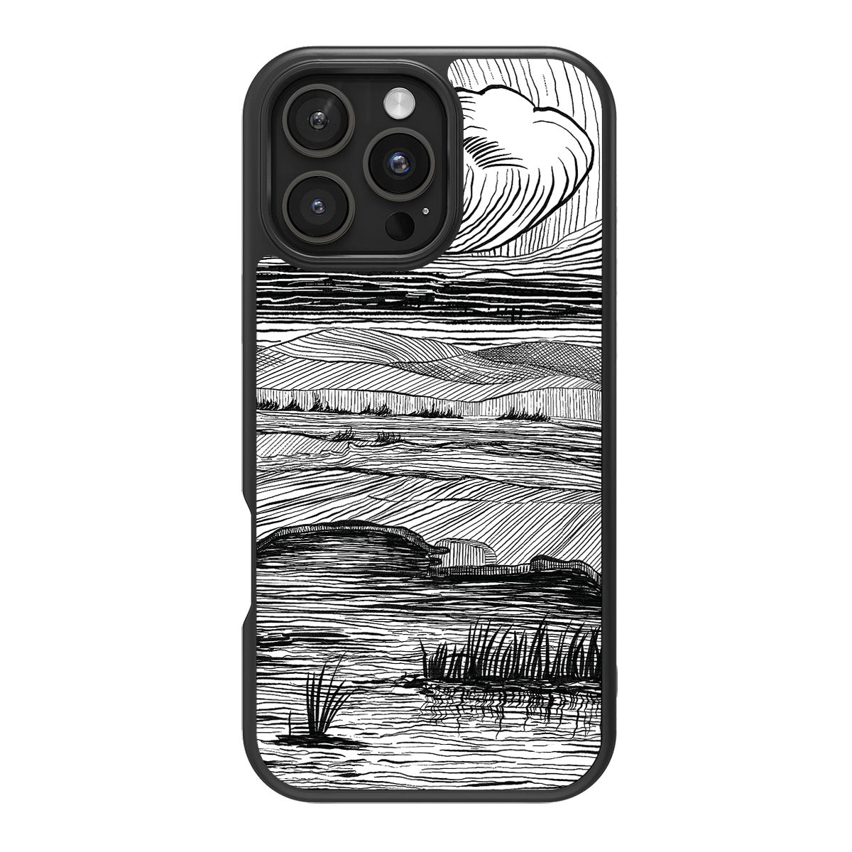 Linear Landscape - iPhone 16 Pro Max Case