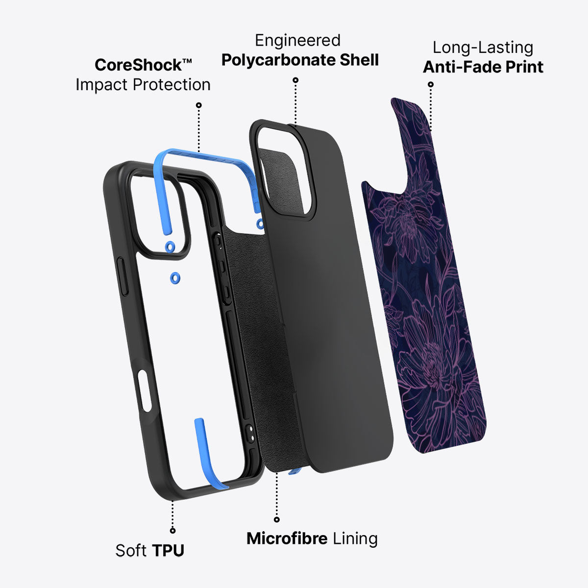 Luminous Blooms - iPhone 17 Pro Max Case