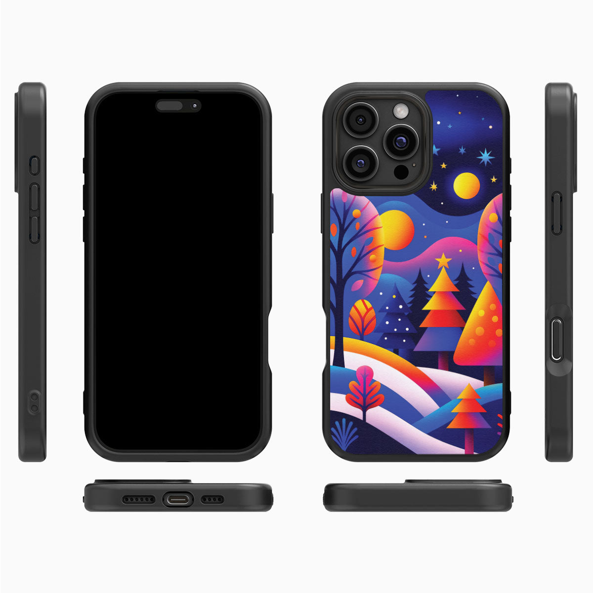 Luminous Joy - iPhone 16 Pro Max Case #case type_core (magsafe), #case type_core (non magsafe)