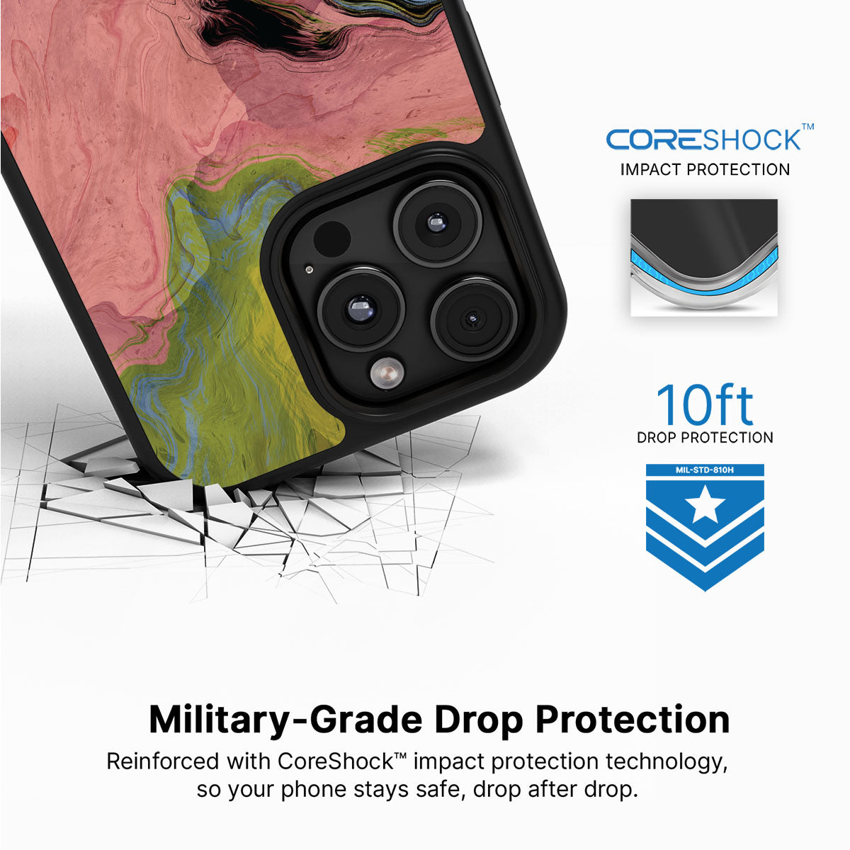 Melting Icecream - iPhone 16 Pro Max Case, #case type_core (magsafe), #case type_core (non magsafe)