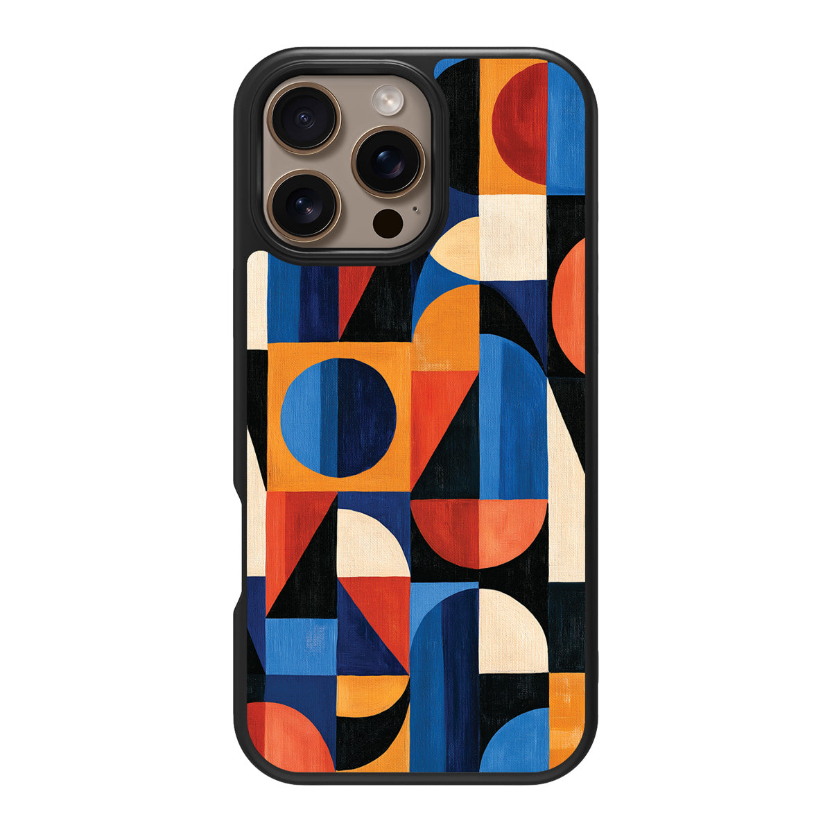 Modernist Muse design back view – iPhone 16 Pro Max case
