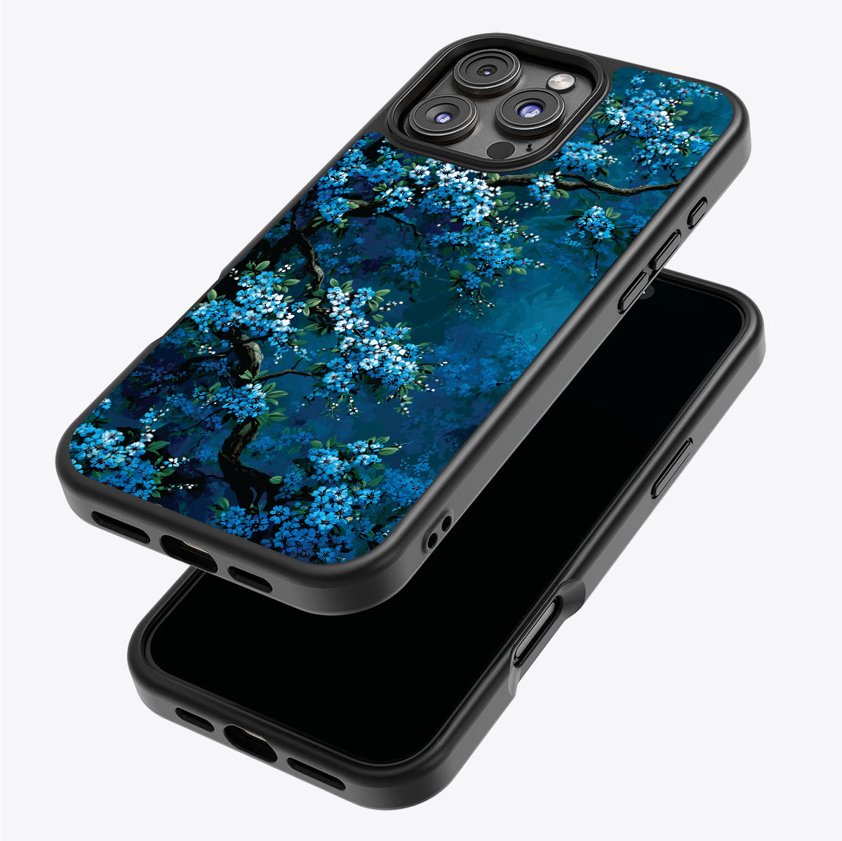 Moonlit Petals - iPhone 16 Pro Max Case #case type_core (magsafe), #case type_core (non magsafe)