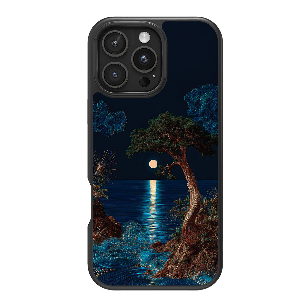 Quiet Moon - iPhone 16 Pro Max Case #case type_core (magsafe), #case type_core (non magsafe)