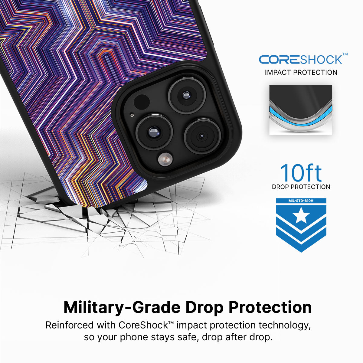 Radiant Core - iPhone 16 Pro Max Case, #case type_core (magsafe), #case type_core (non magsafe)