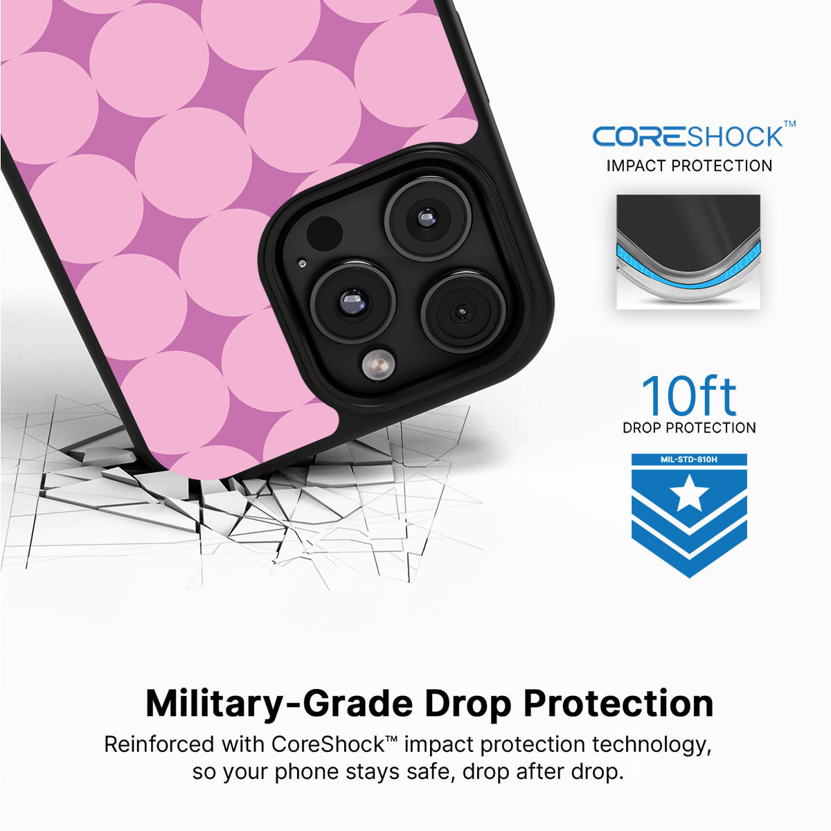 Rose Garden - iPhone 16 Pro Max Case #case type_core (magsafe), #case type_core (non magsafe)