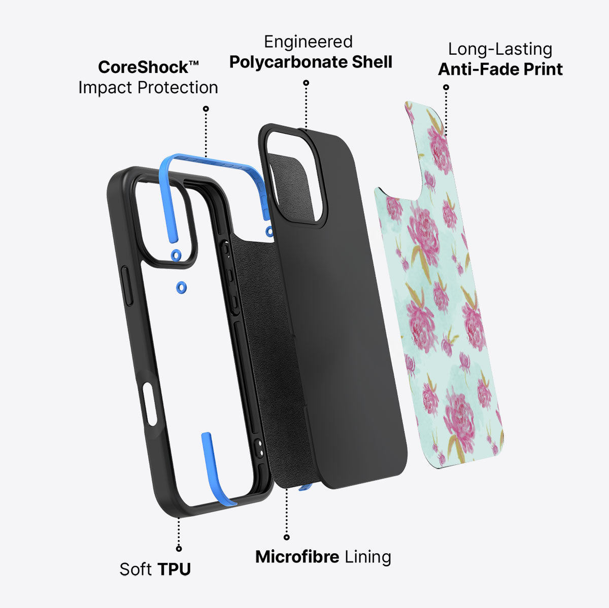 Rose Impressions - iPhone 16 Pro Max Case