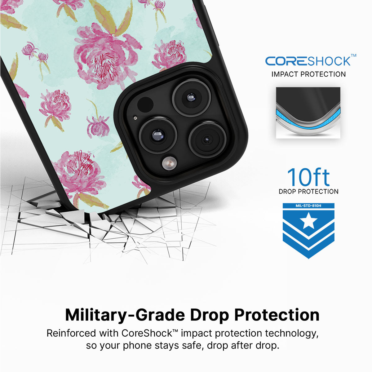 Rose Impressions - iPhone 16 Pro Max Case