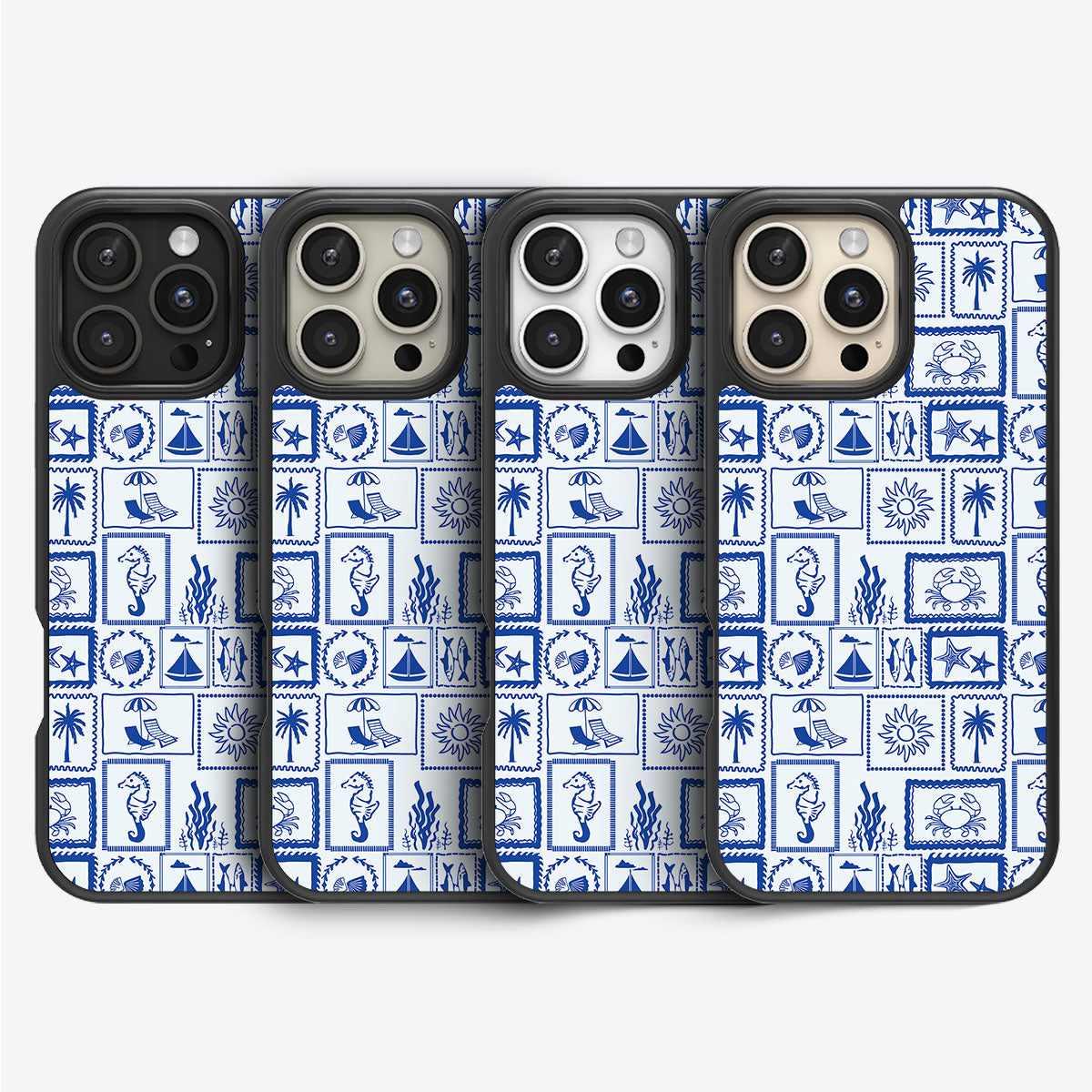 Seaside Sketches - iPhone 16 Pro Max Case