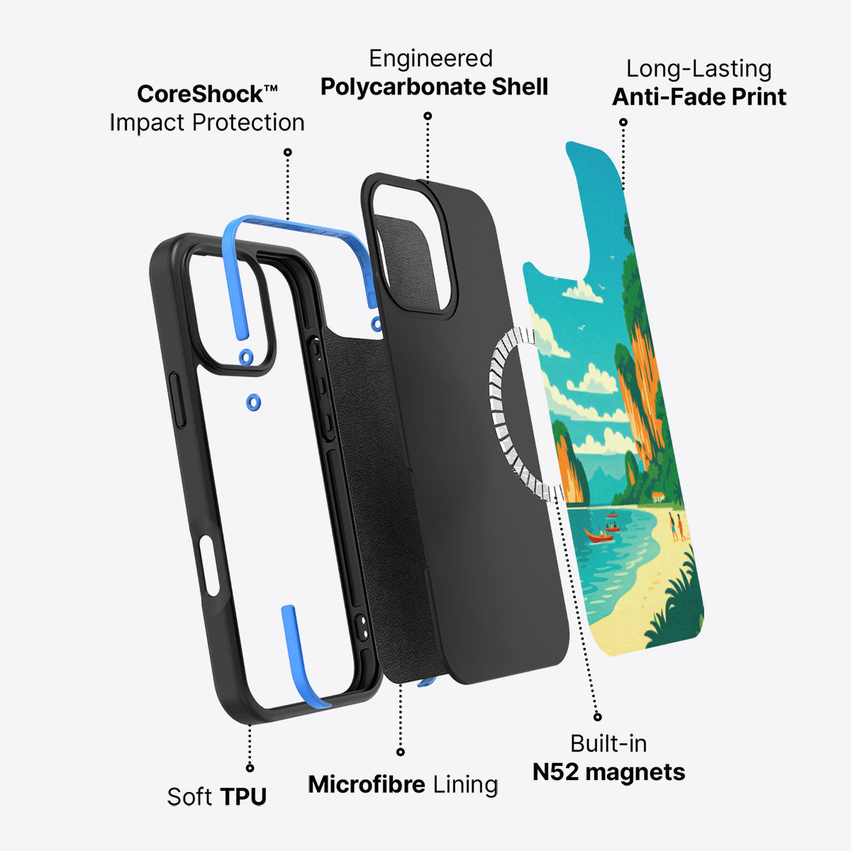 Thailand - iPhone 16 Pro Max Case #case type_core (magsafe)