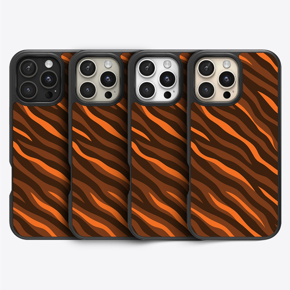 Tiger Trace - iPhone 16 Pro Max Case #case type_core (magsafe), #case type_core (non magsafe)