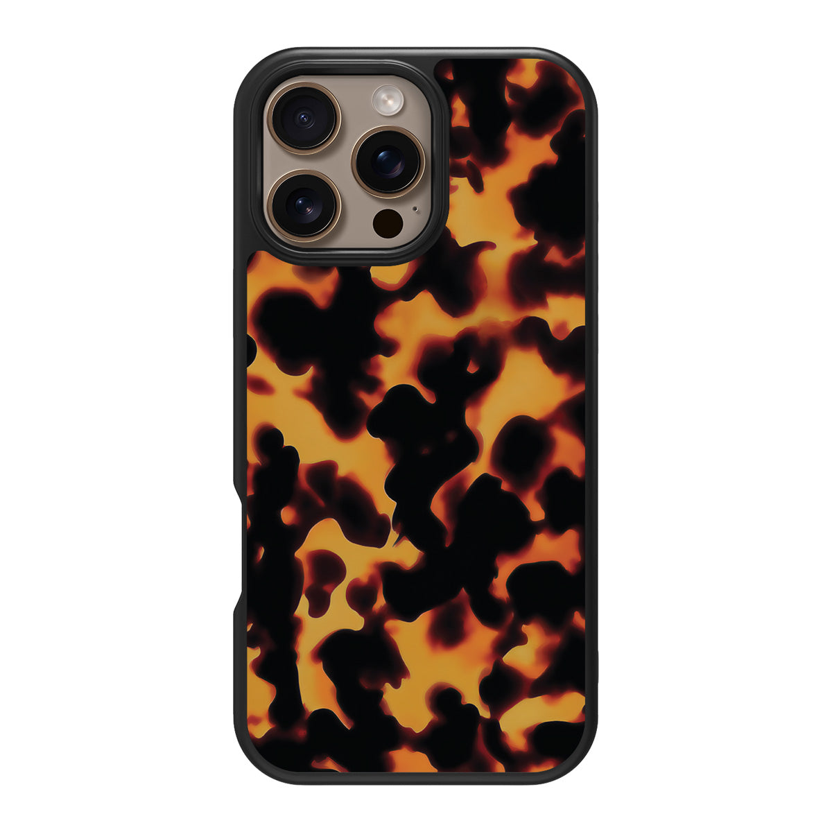 Animal Print Designer iPhone 16 Pro Max Case – Tortoise Shell | MagSafe
