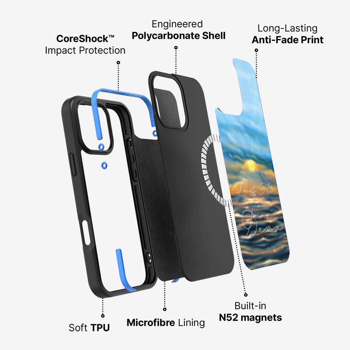 Trust the Dawn - iPhone 16 Pro Max Case