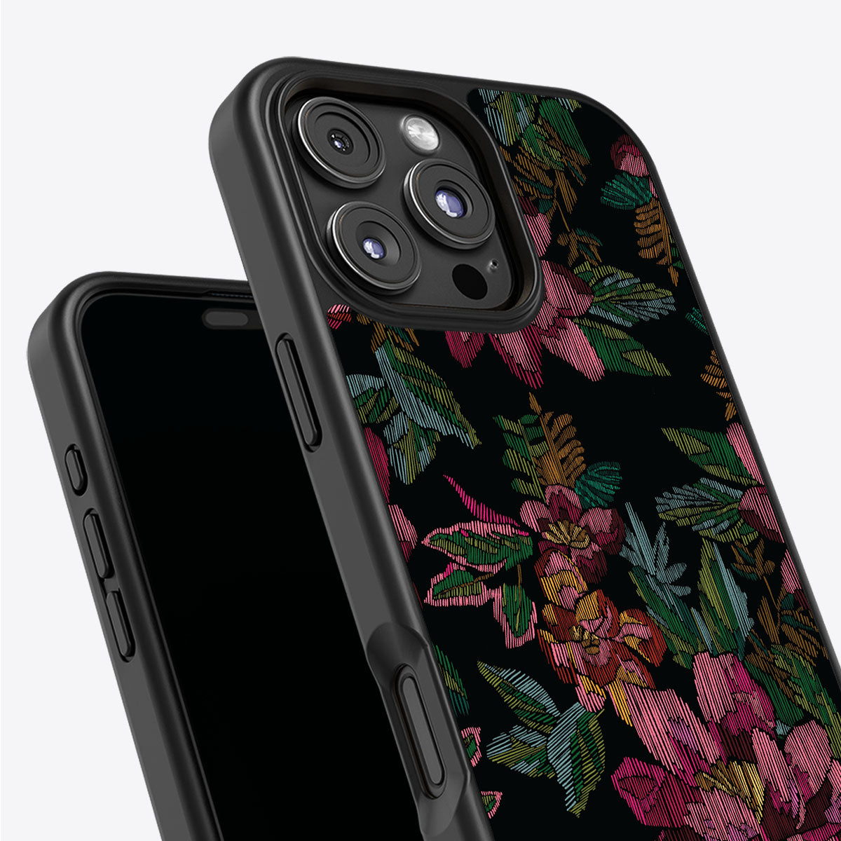 Woven Blooms - iPhone 16 Pro Max Case