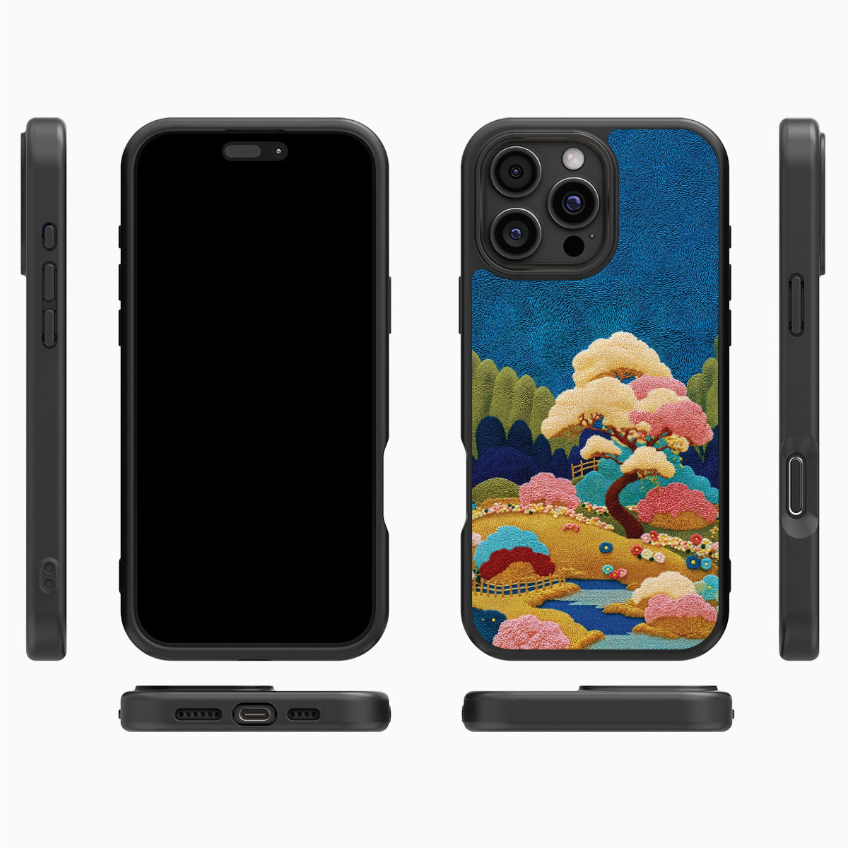 iPhone 16 Pro Max Case with MagSafe – Zen Garden