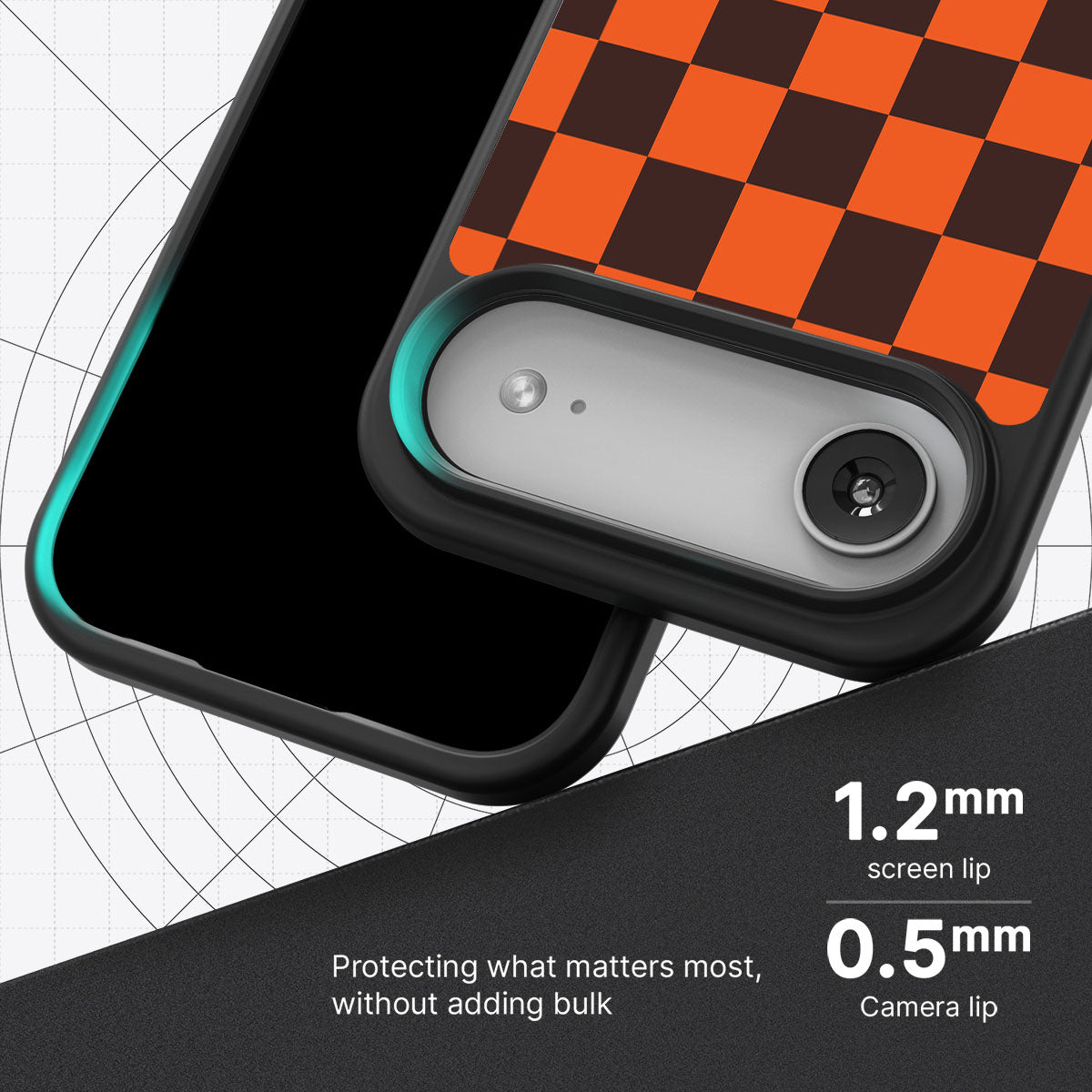Amber Pop slim iPhone Air phone case