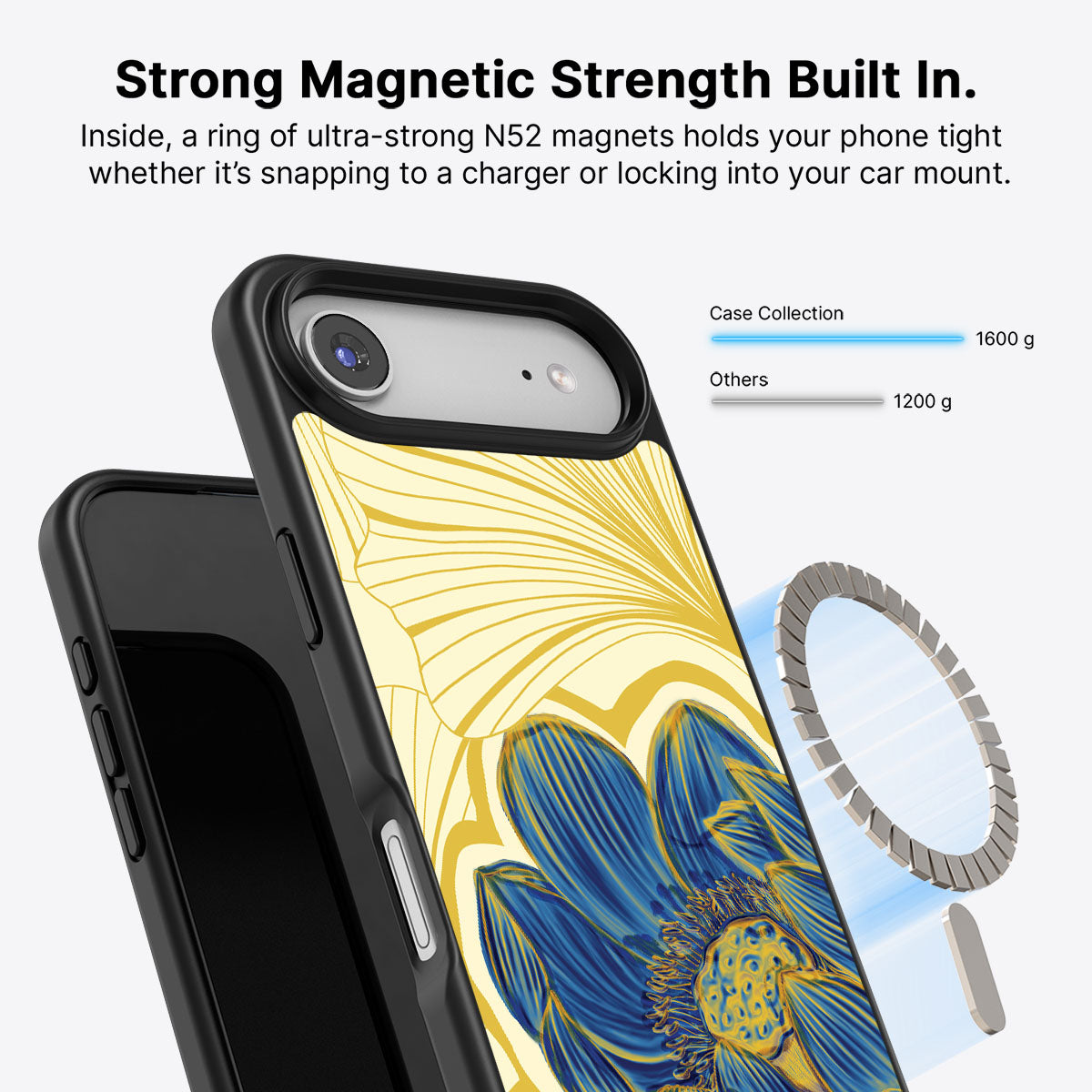 Blue Lotus - iPhone 17 Air Case #case type_core (magsafe)