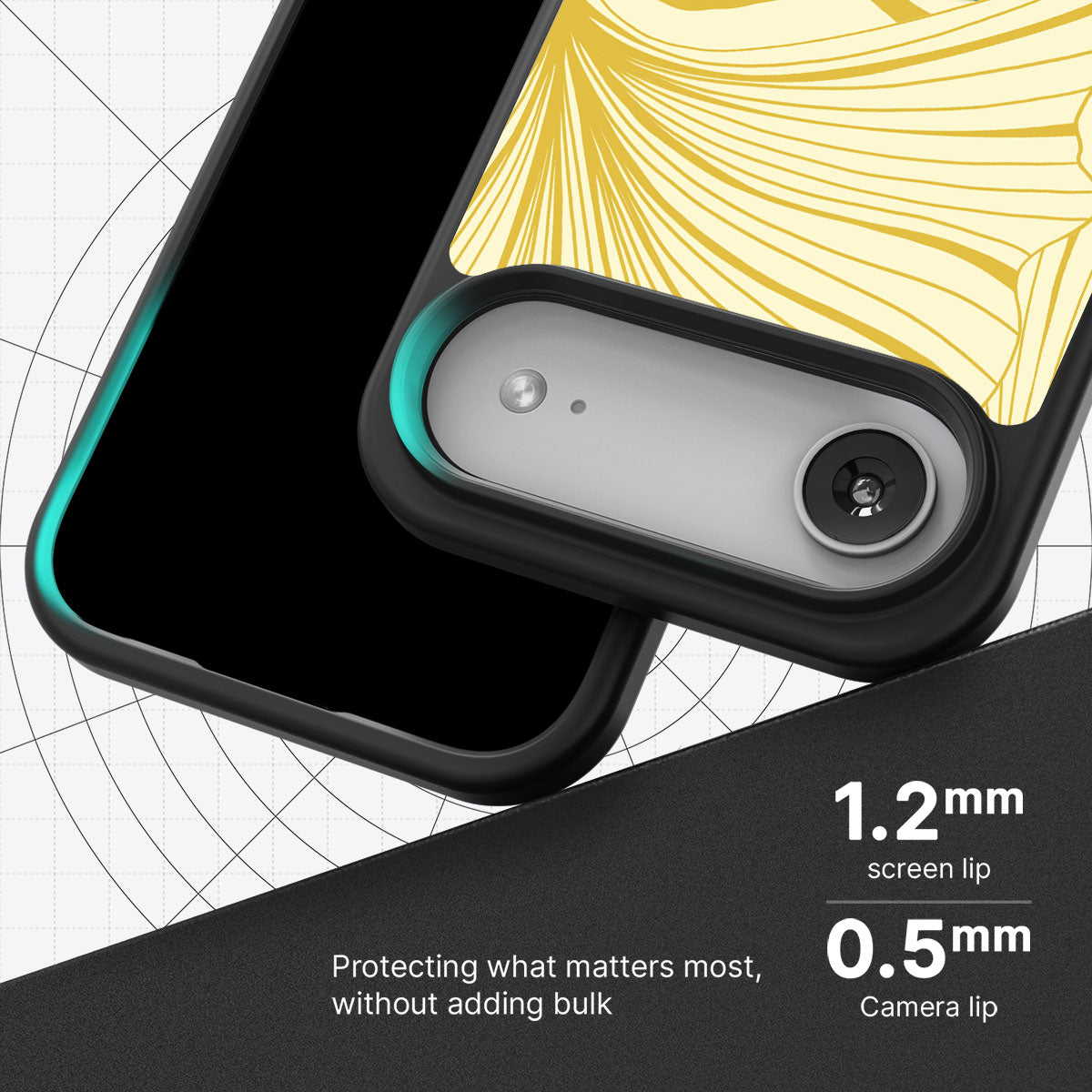 Blue Lotus - iPhone 17 Air Case #case type_core (magsafe), #case type_core (non magsafe)