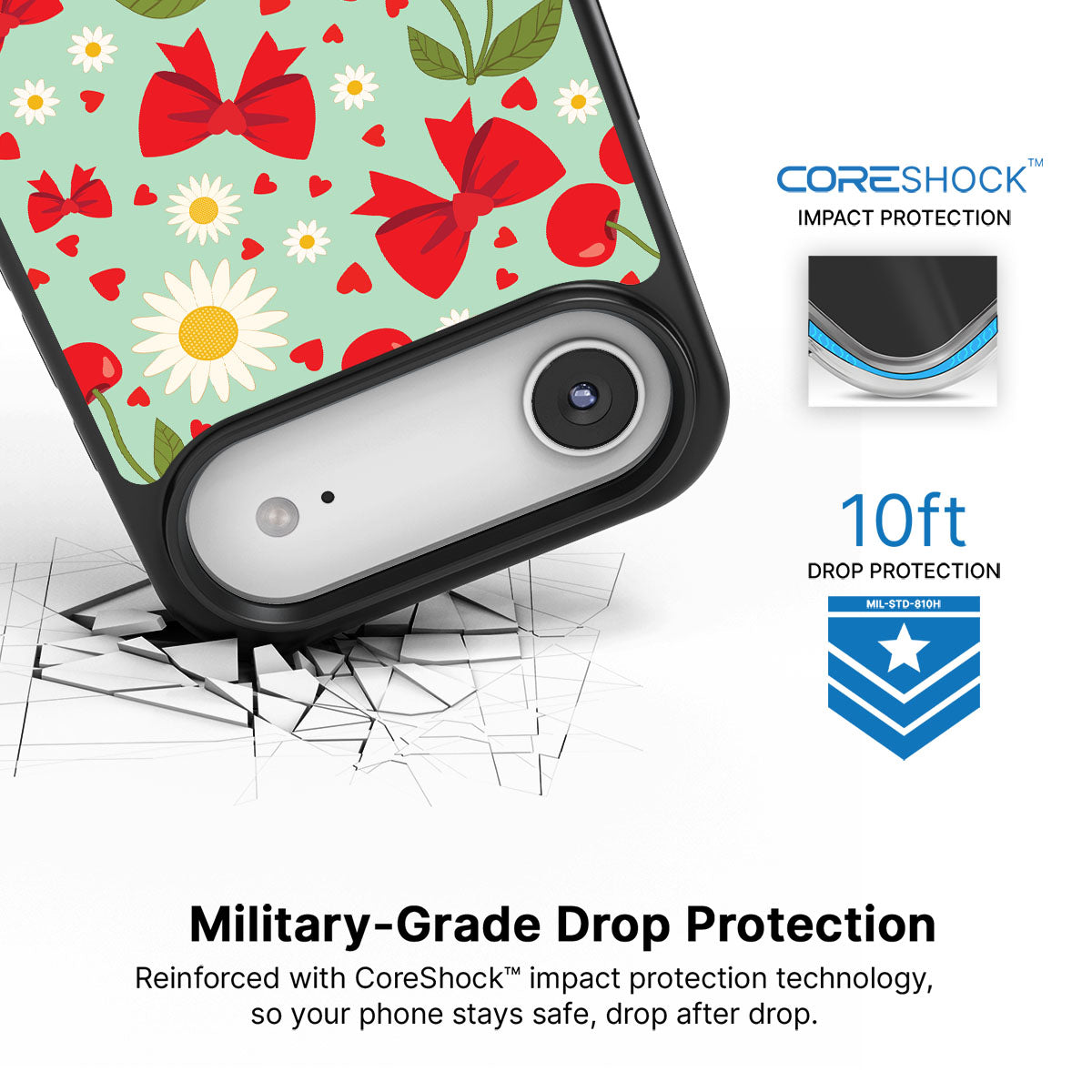 Blushing Bows - iPhone 17 Air Case #case type_core (magsafe), #case type_core (non magsafe)