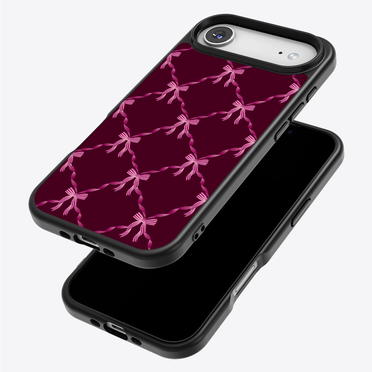 Bordeaux Bow - iPhone 17 Air Case