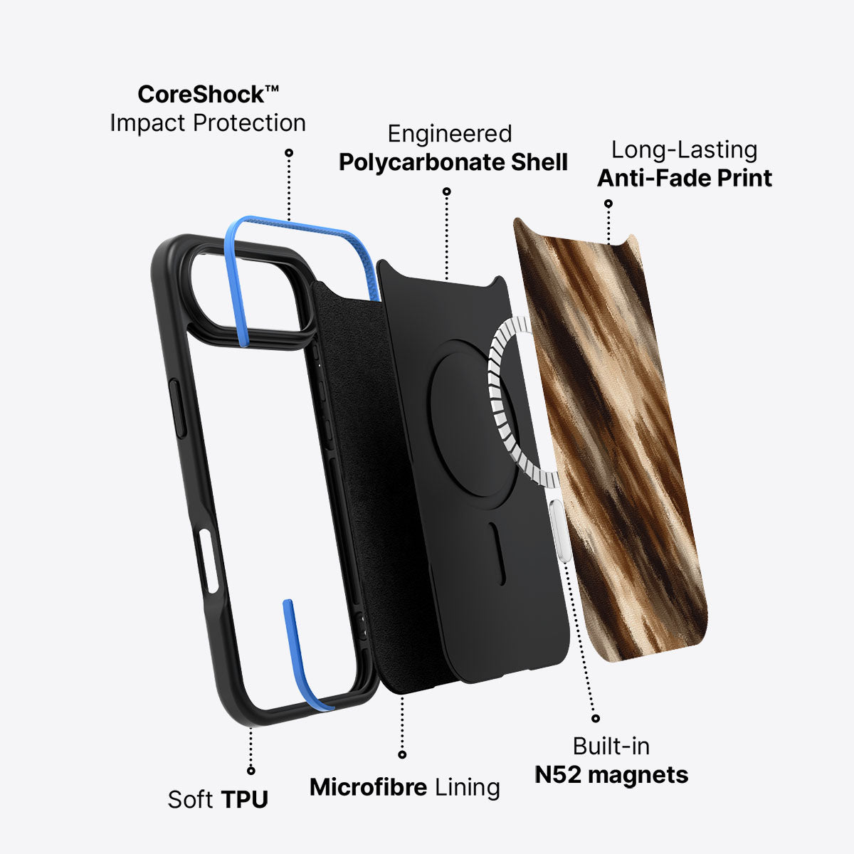 Bronze Terra - iPhone 17 Air Case  #case type_core (magsafe)