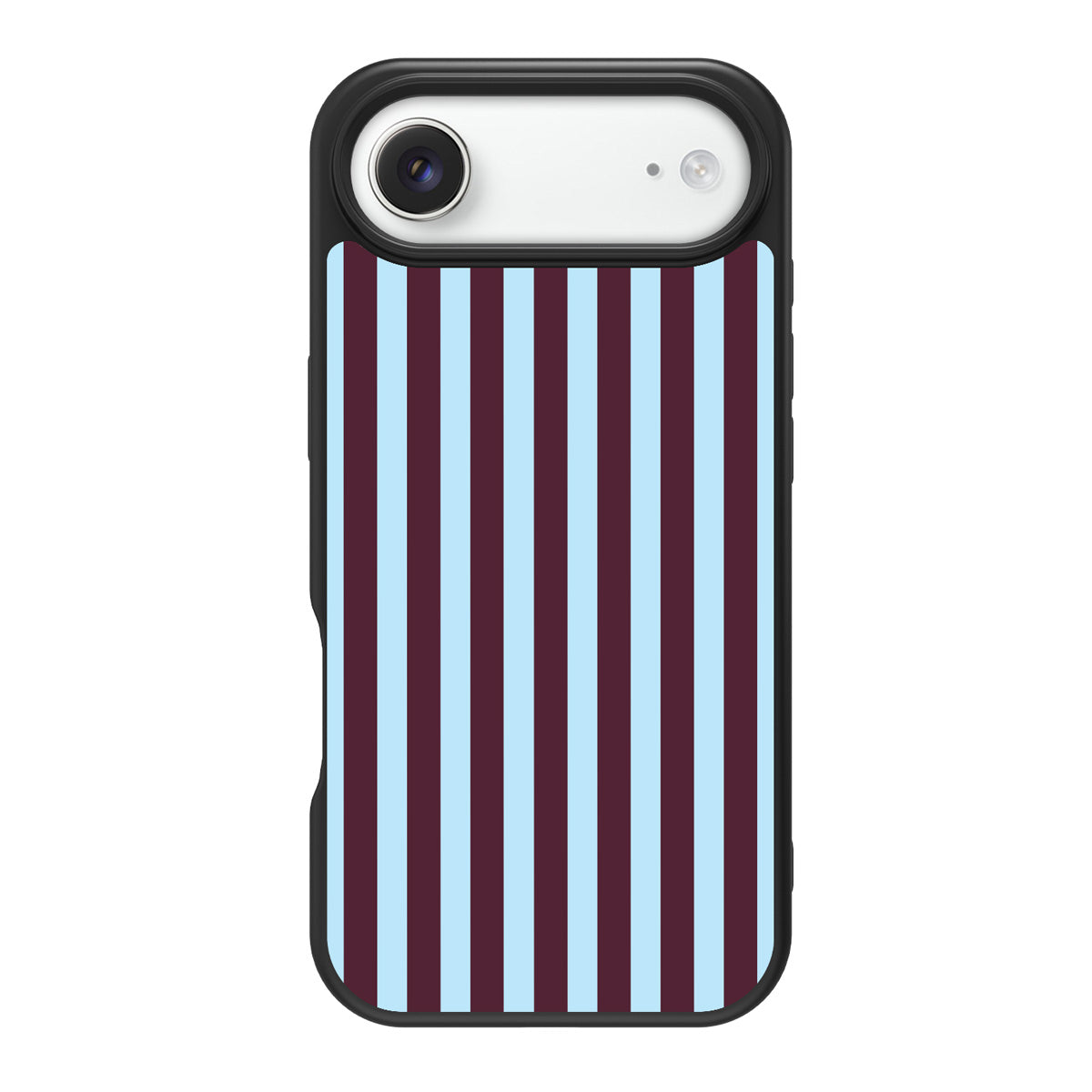 Cabernet Column design back view – iPhone Air case