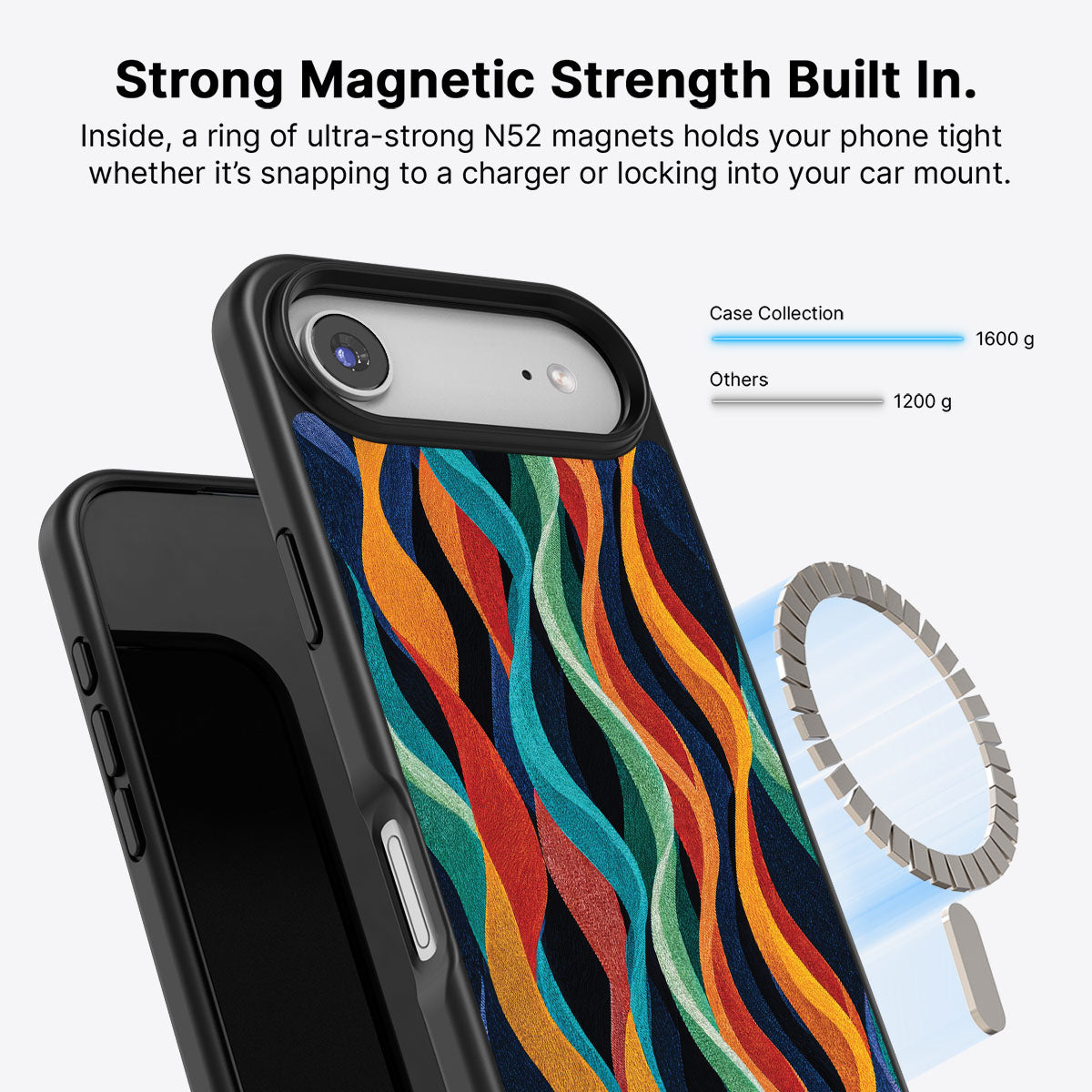 iPhone Air Case with MagSafe – Coastal Waves