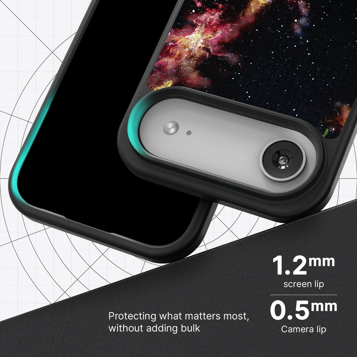 Cosmic Flare - iPhone 17 Air Case #case type_core (magsafe), #case type_core (non magsafe)