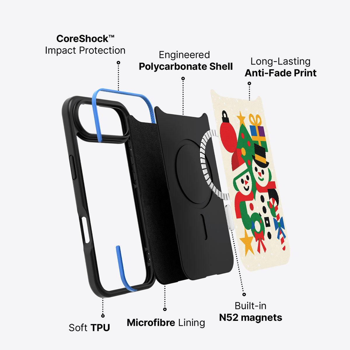 Family Santa - iPhone 17 Air Case #case type_core (magsafe)