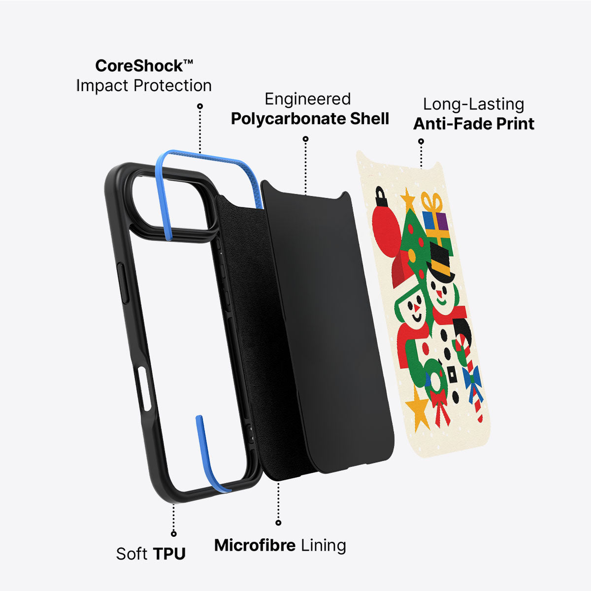 Family Santa - iPhone 17 Air Case #case type_core (non magsafe)