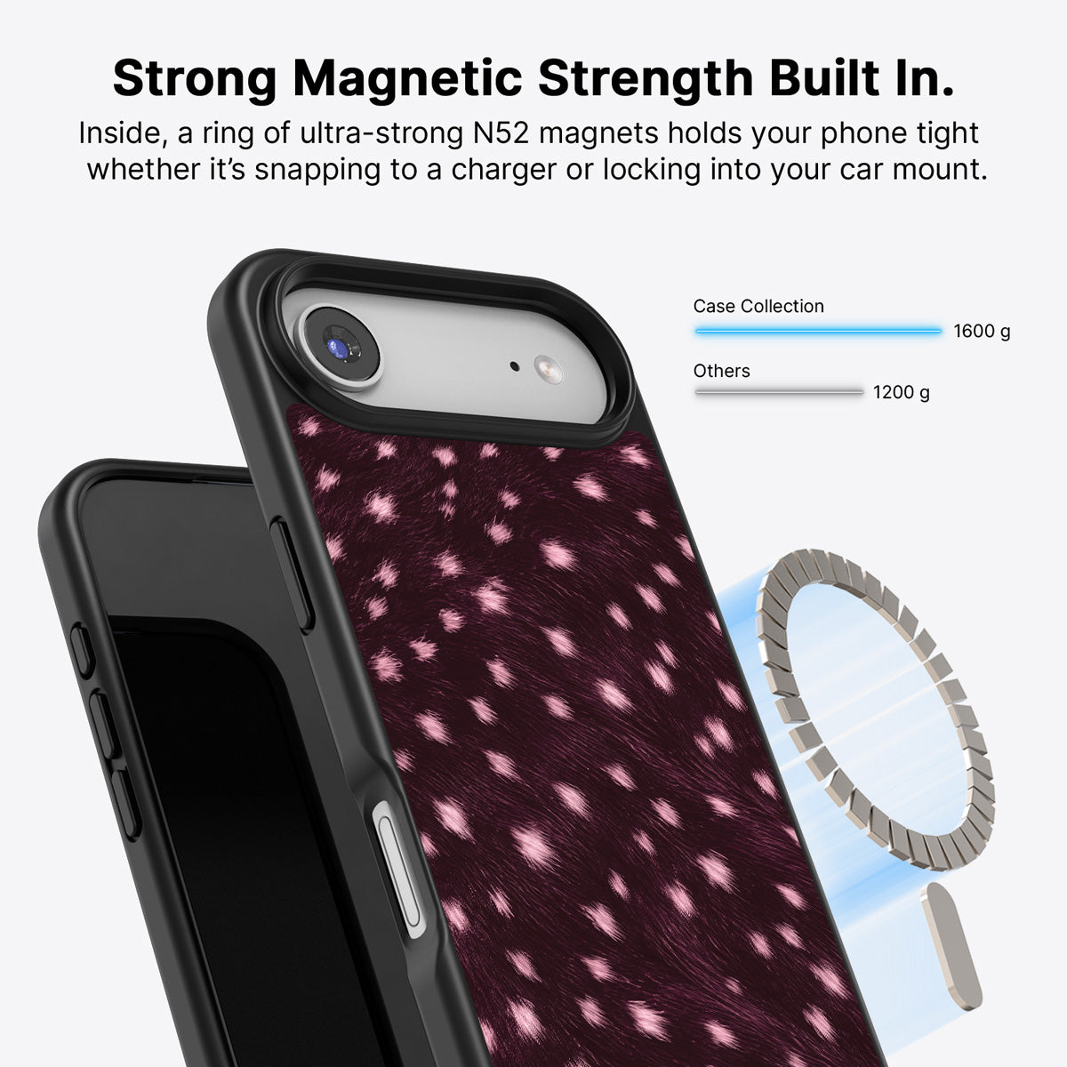 iPhone Air MagSafe case – Fawn Spots design