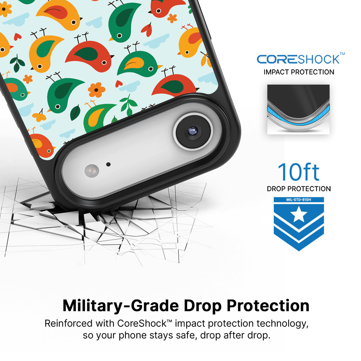 Feathered Friends - iPhone 17 Air Case #case type_core (magsafe), #case type_core (non magsafe)