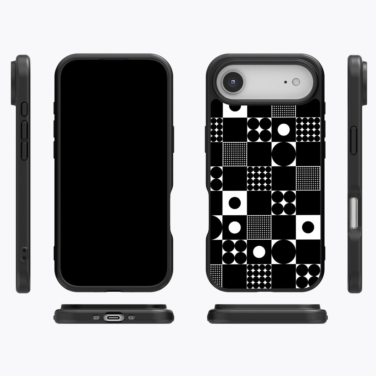 Grid and Orb - iPhone 17 Air Case #case type_core (magsafe), #case type_core (non magsafe)