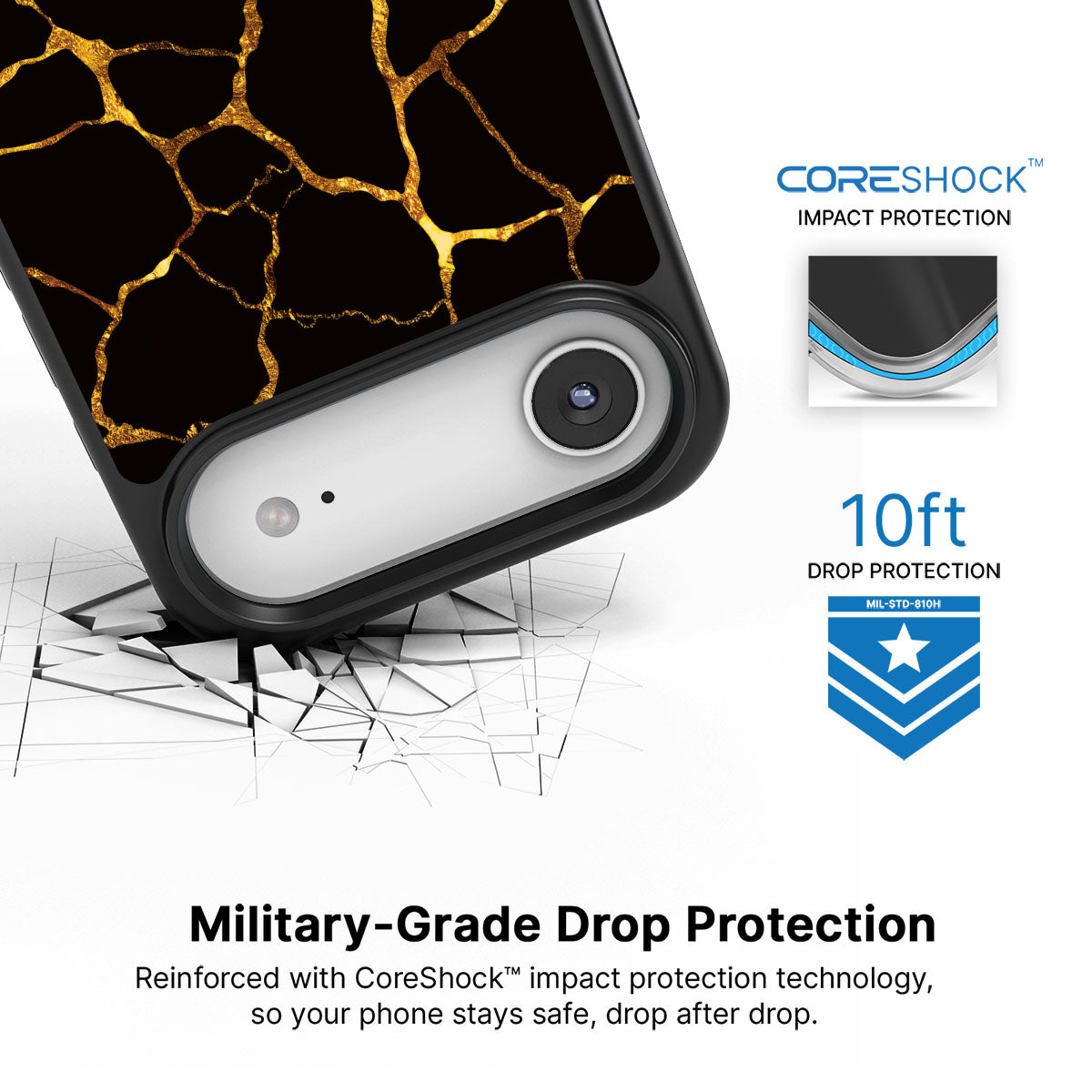 Kintsugi - iPhone 17 Air Case  #case type_core (magsafe), #case type_core (non magsafe)