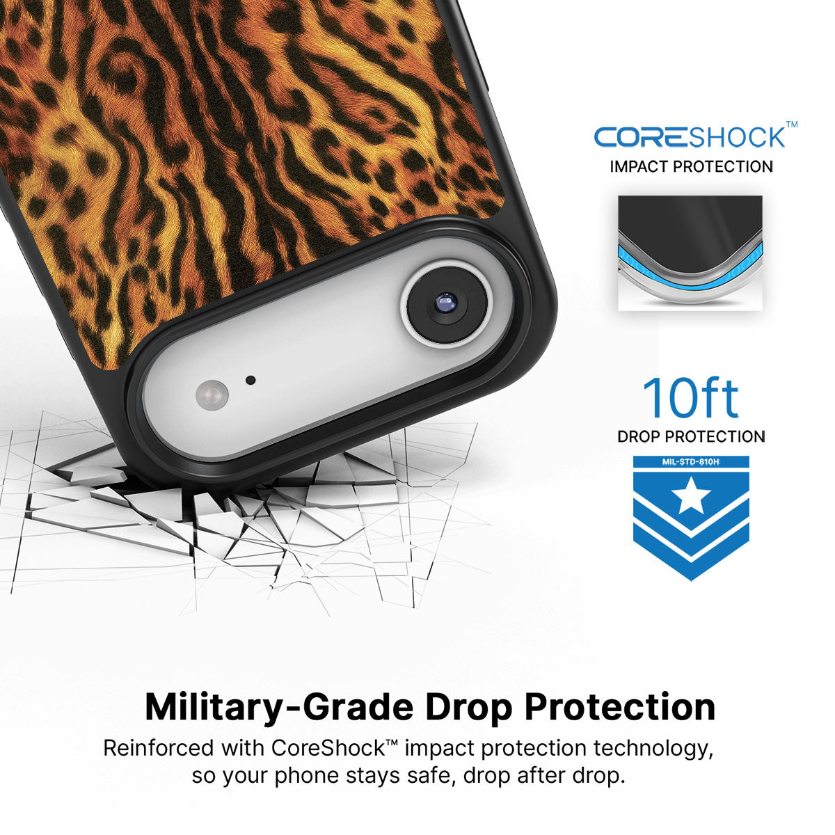 Leopard Trail - iPhone 17 Air Case  #case type_core (magsafe), #case type_core (non magsafe)