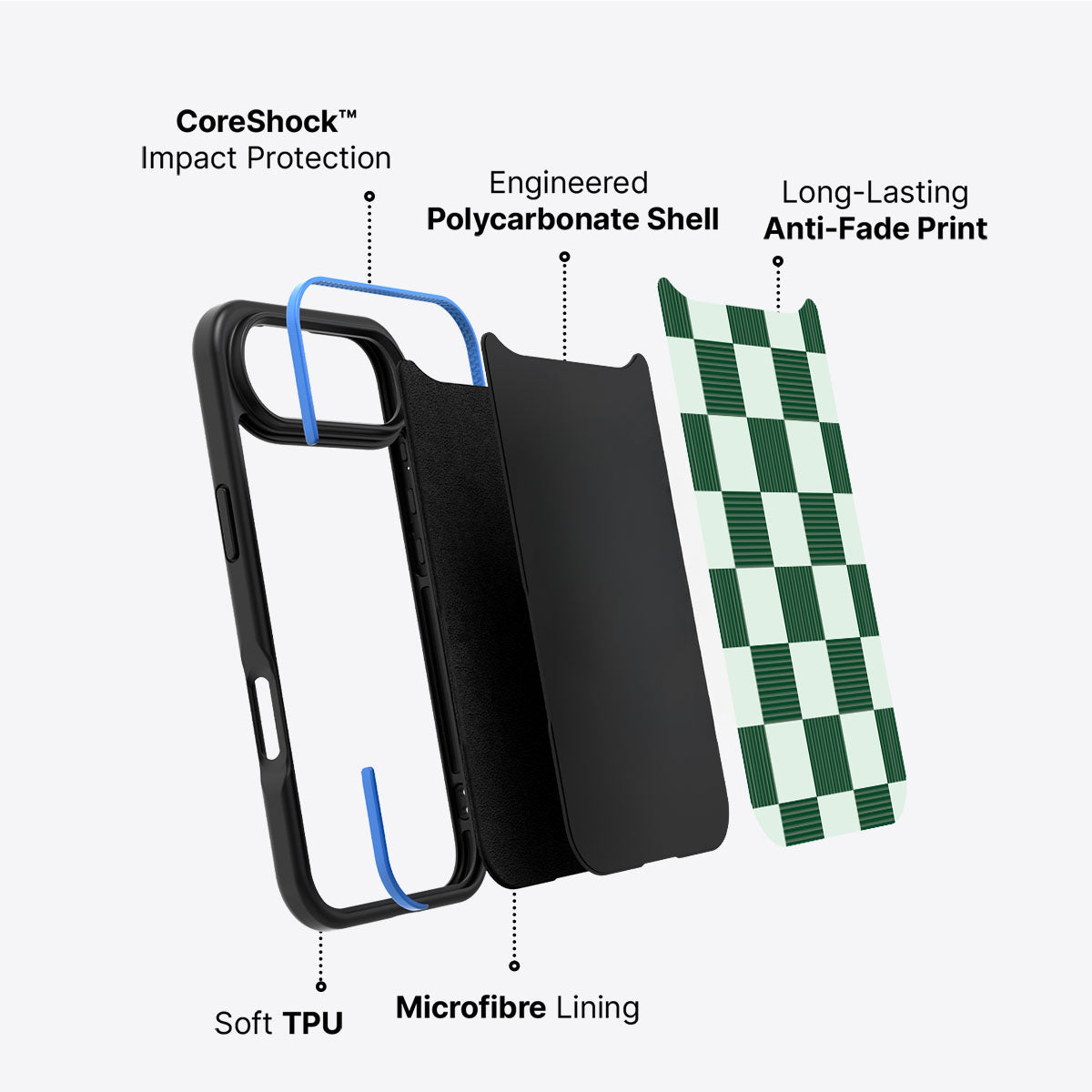 Luxe Emerald - iPhone 17 Air Case #case type_core (non magsafe)